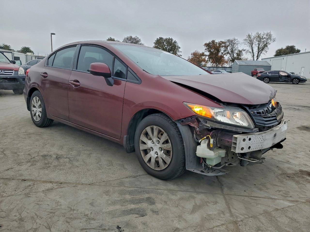 2012 HONDA CIVIC LX photo 4
