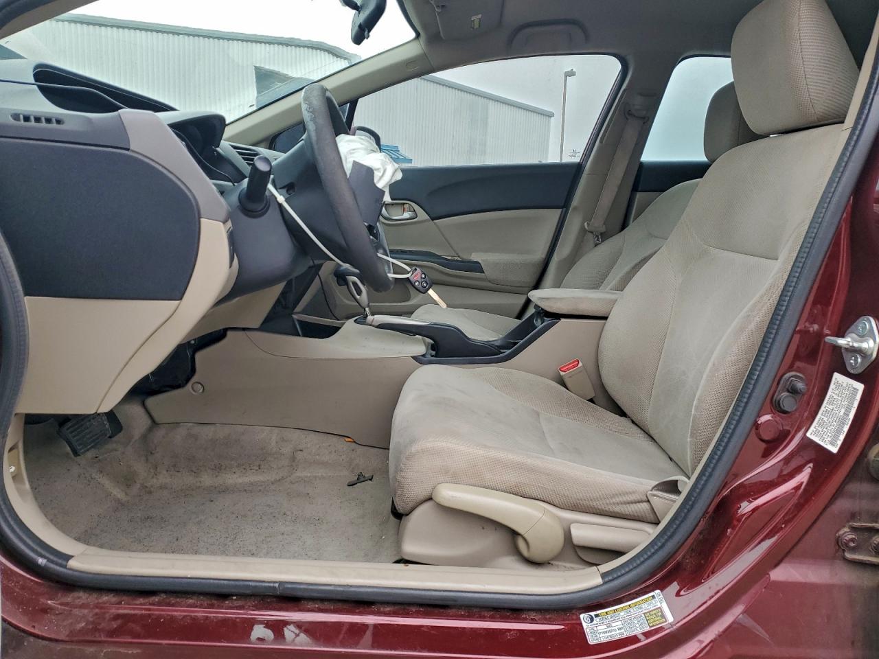 2012 HONDA CIVIC LX photo 7