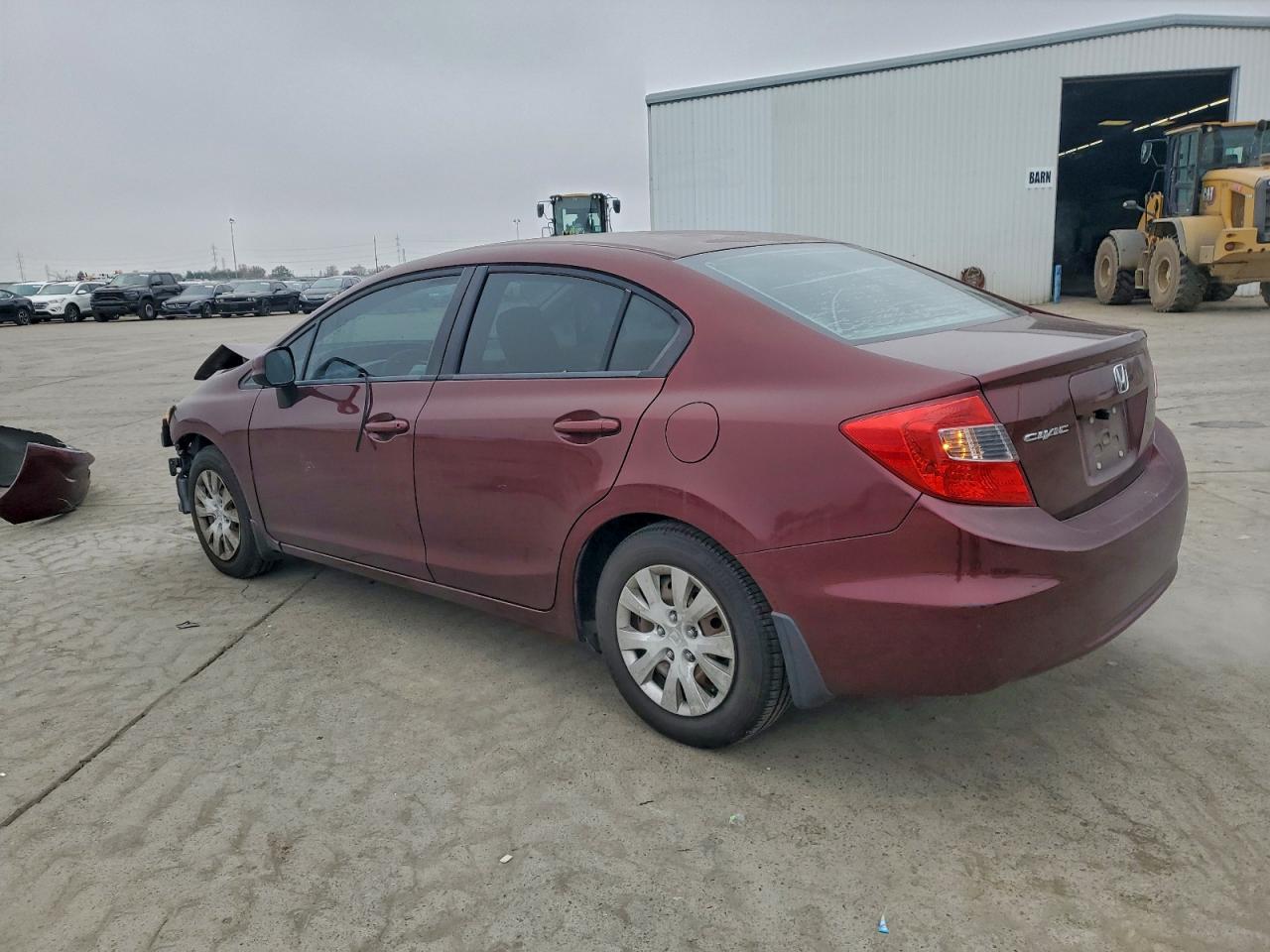 2012 HONDA CIVIC LX photo 2
