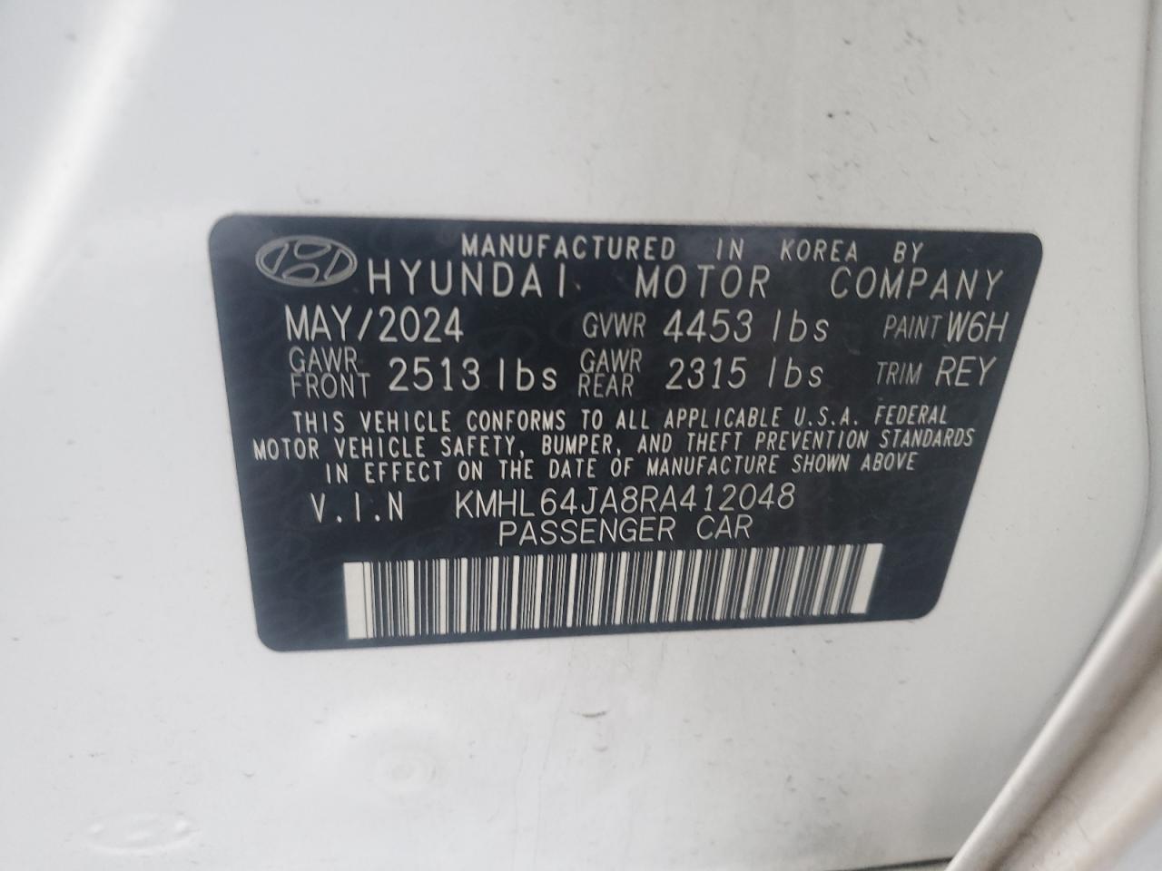 2024 HYUNDAI SONATA SEL photo 11