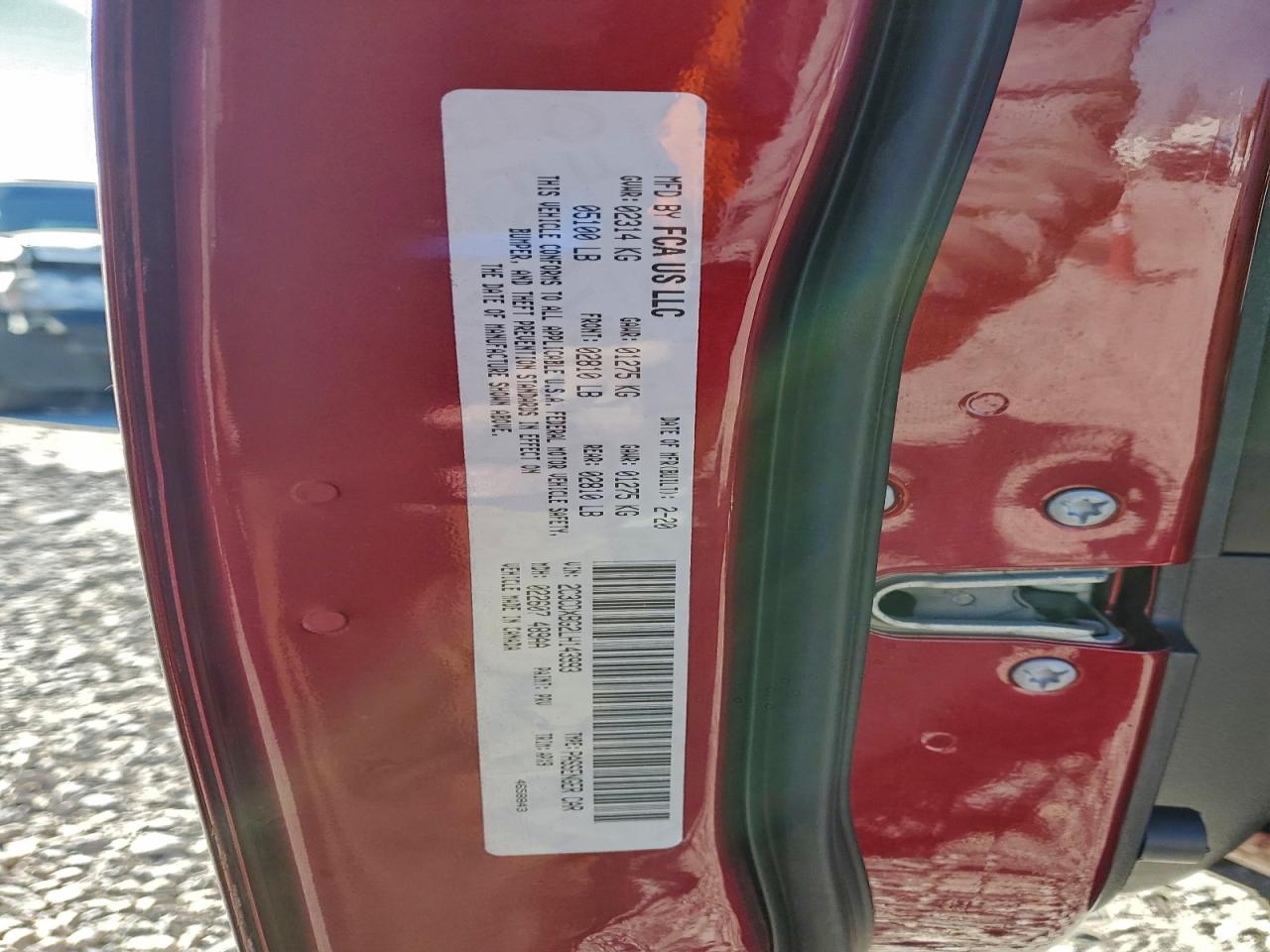 2020 DODGE CHARGER SXT photo 45