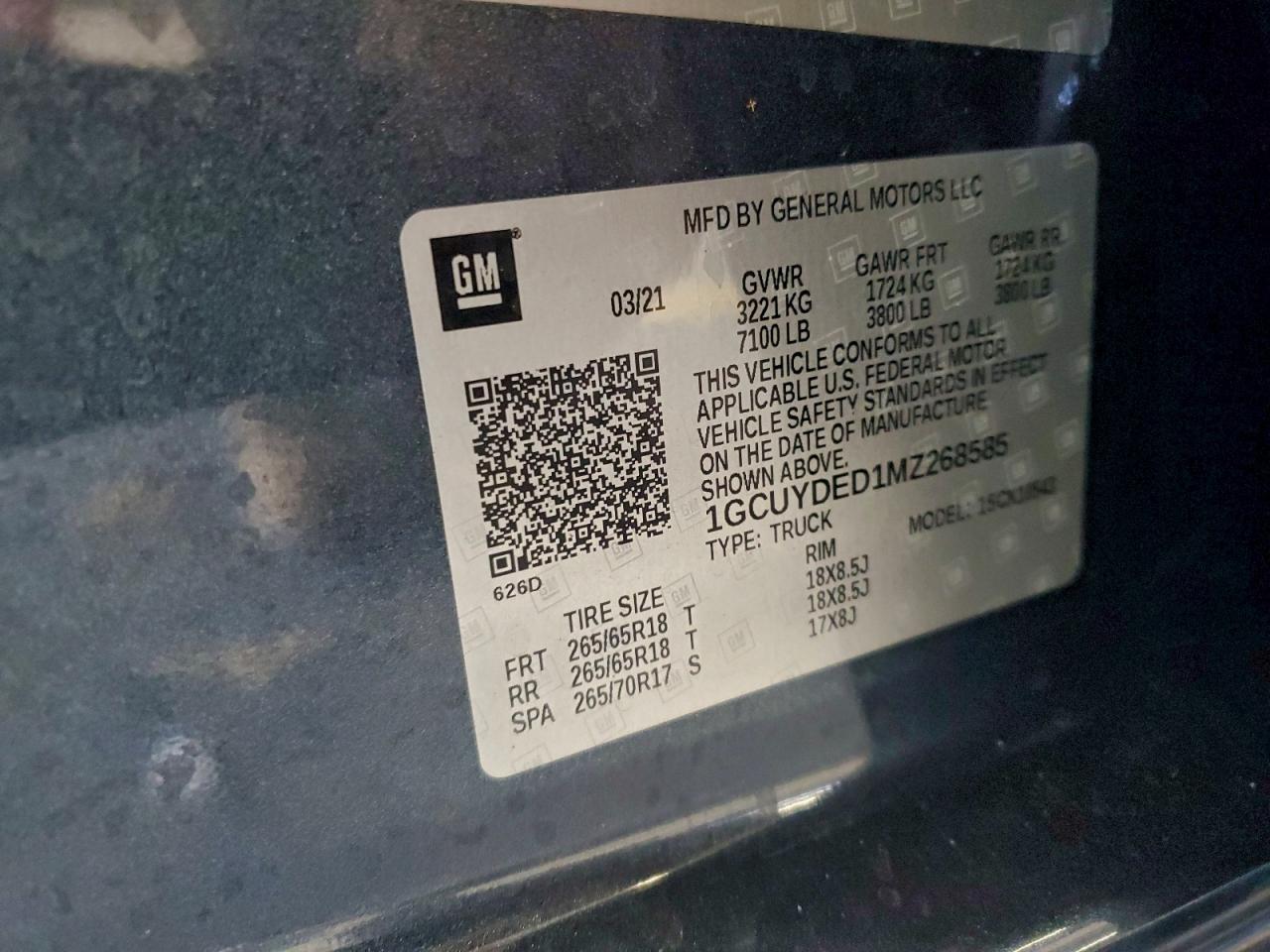 2021 CHEVROLET SILVERADO K1500 LT photo 12
