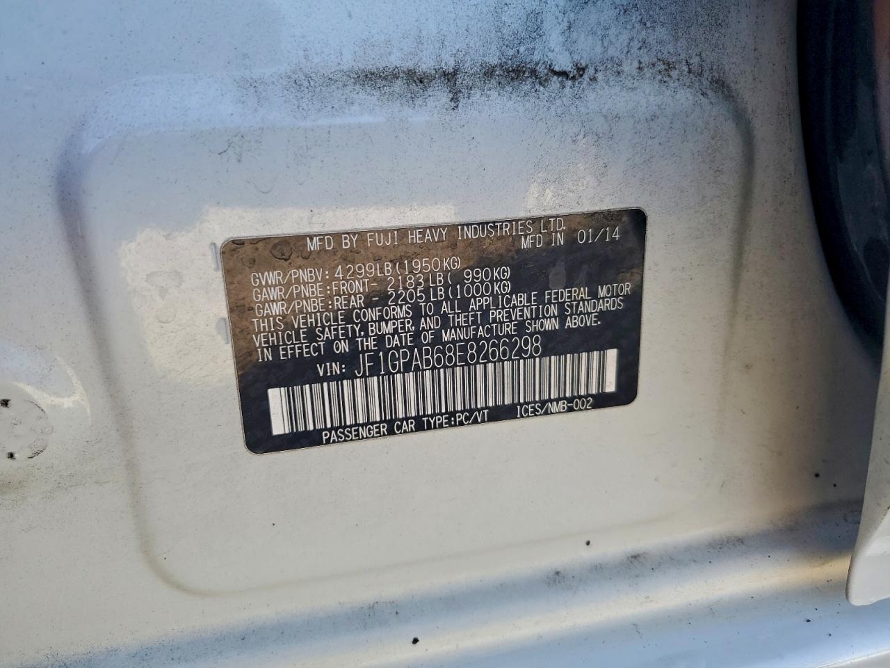 2014 SUBARU IMPREZA PREMIUM photo 12