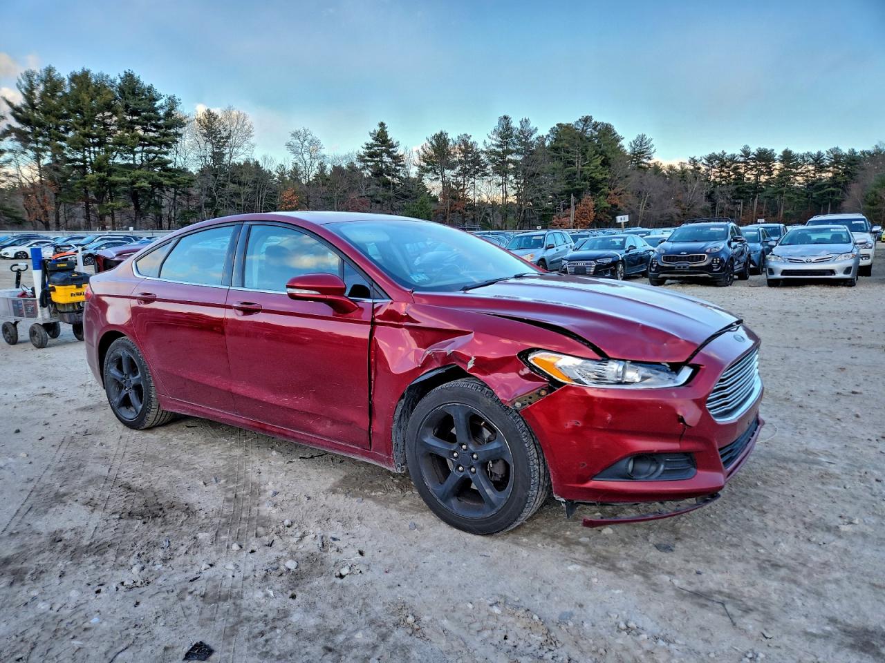 2014 FORD FUSION SE photo 4