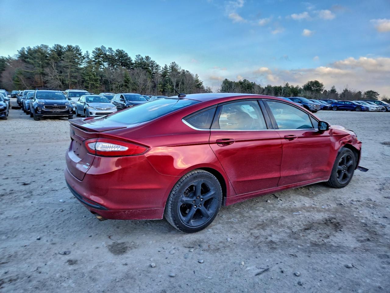 2014 FORD FUSION SE photo 3