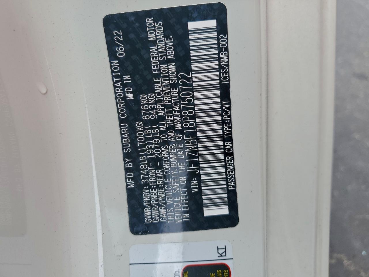2023 TOYOTA GR 86 PREMIUM photo 12