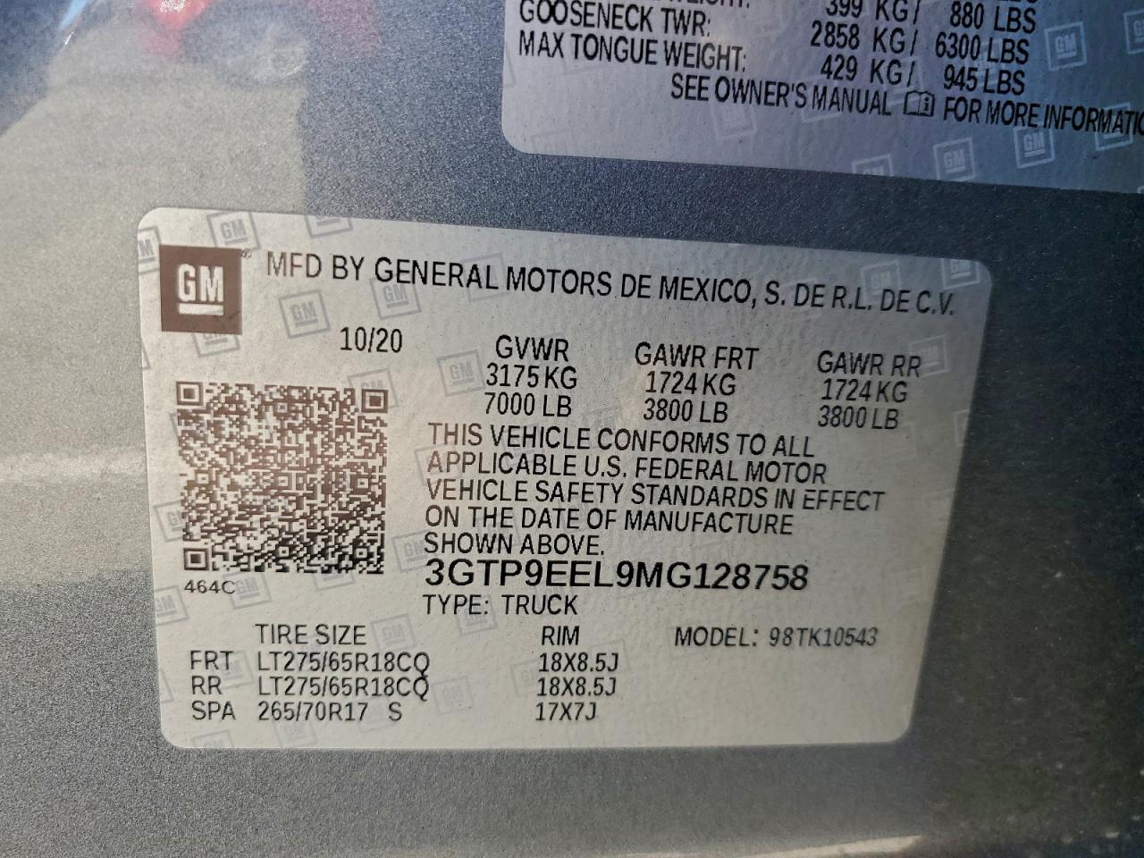 2021 GMC SIERRA K1500 AT4 photo 34