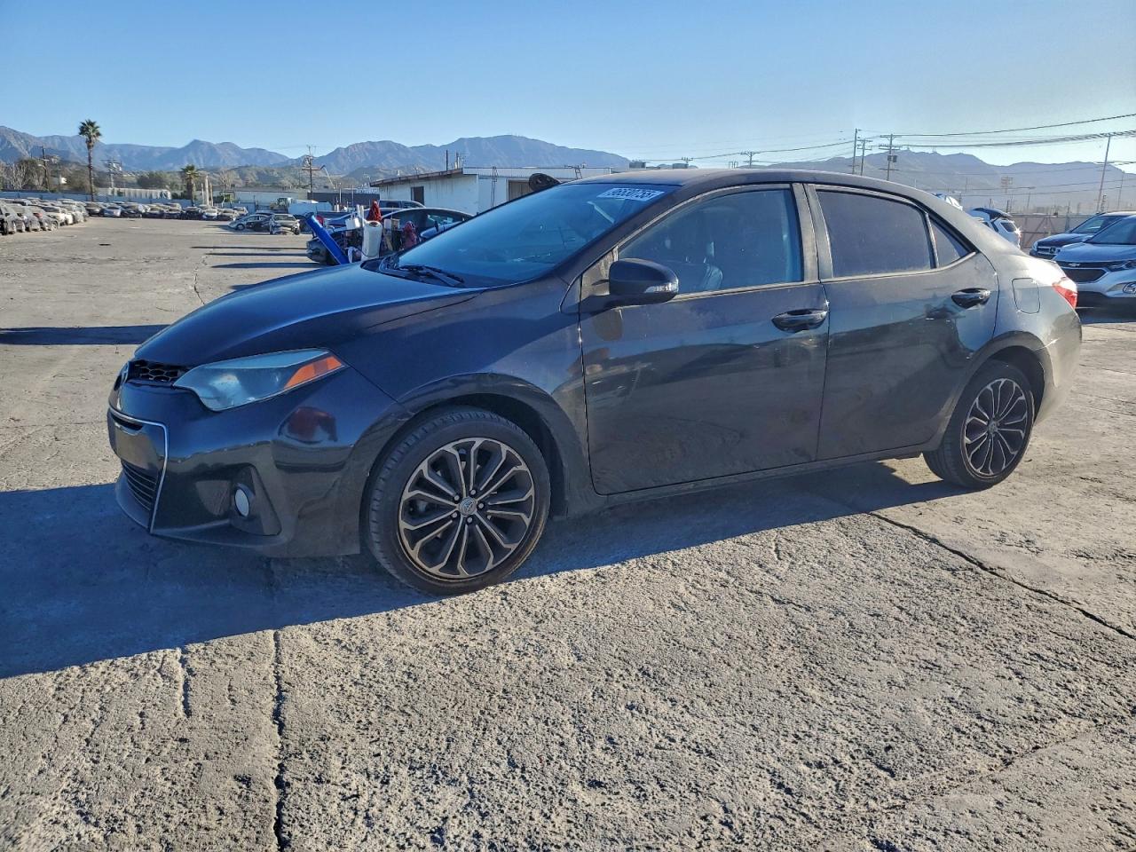 2014 TOYOTA COROLLA L — SIDE damage — photo 1
