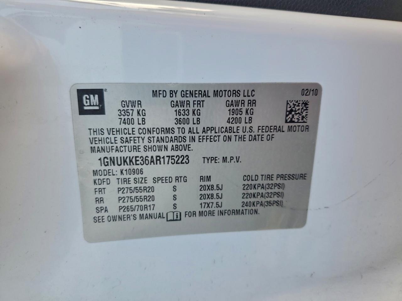 2010 CHEVROLET SUBURBAN K1500 LTZ photo 27