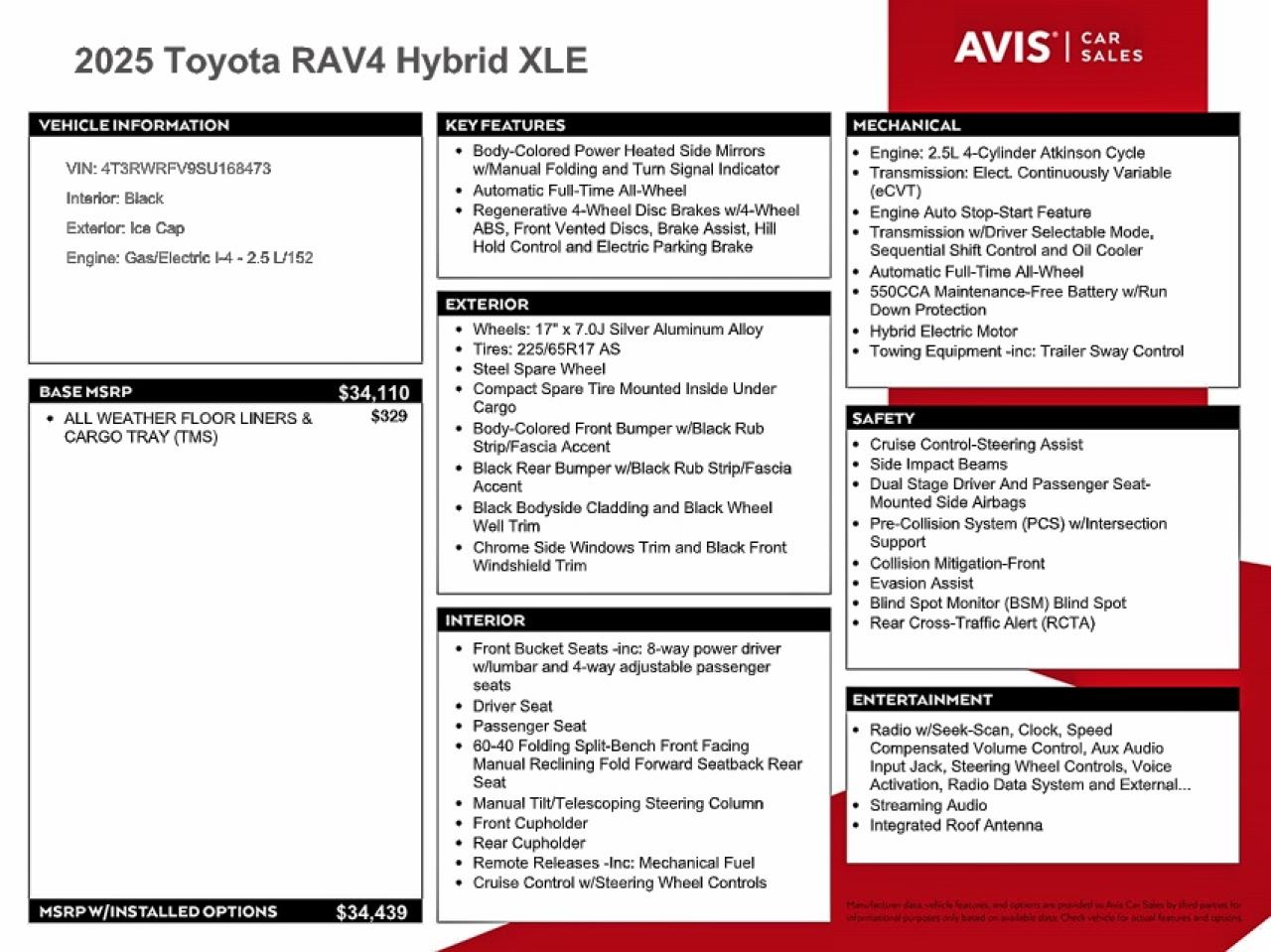 2025 TOYOTA RAV4 XLE photo 25