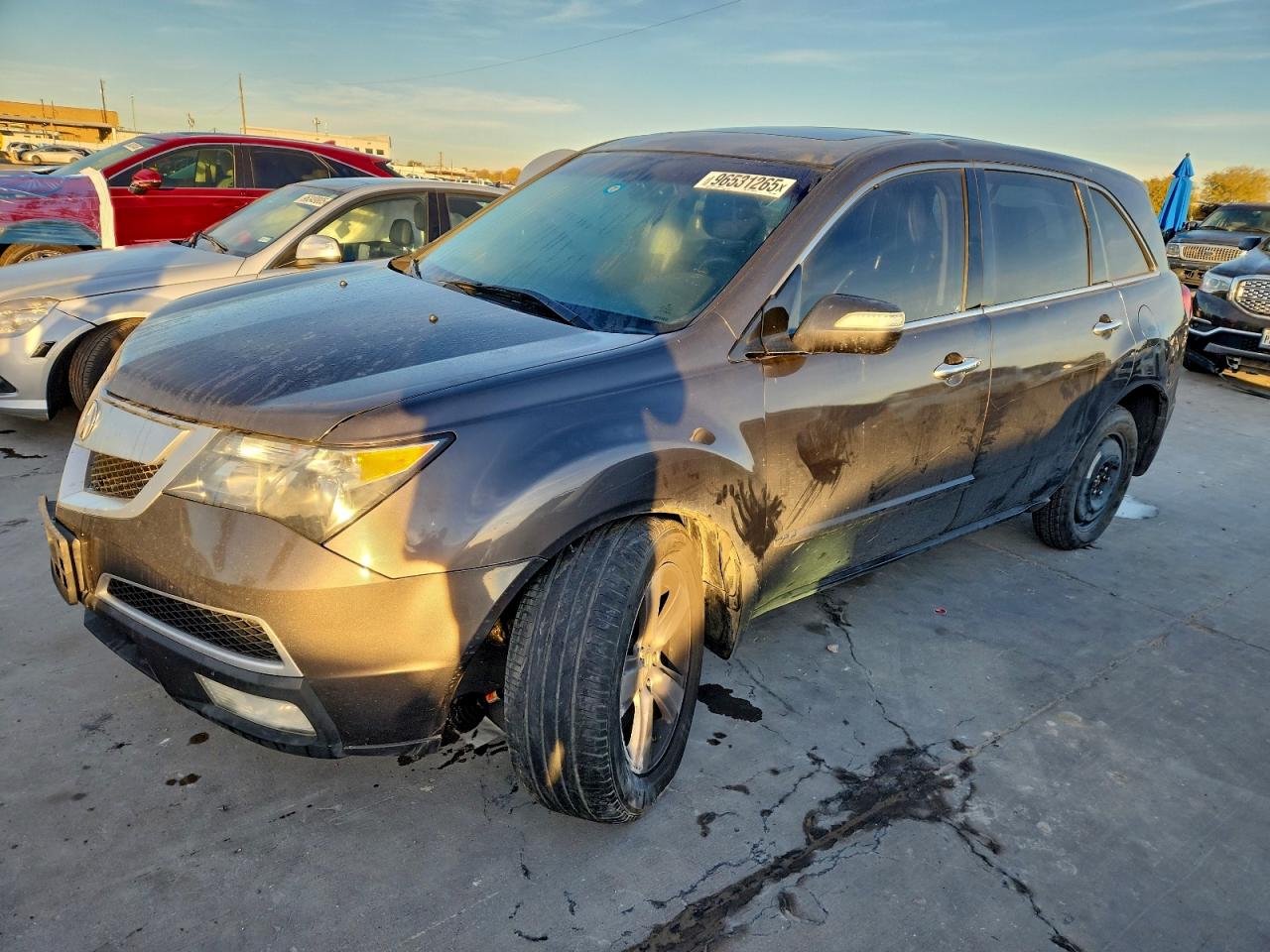 2012 ACURA MDX TECHNOLOGY — FRONT END damage — photo 1