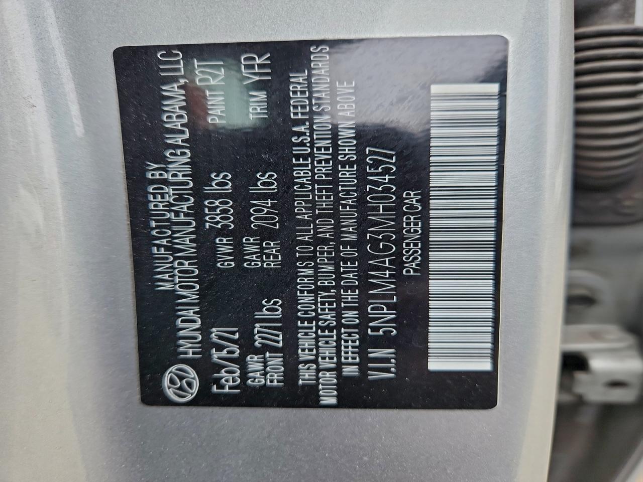 2021 HYUNDAI ELANTRA SEL photo 23