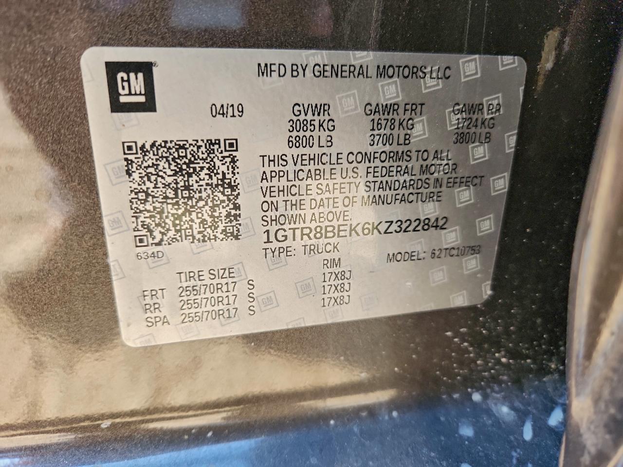 2019 GMC SIERRA C1500 SLE photo 13