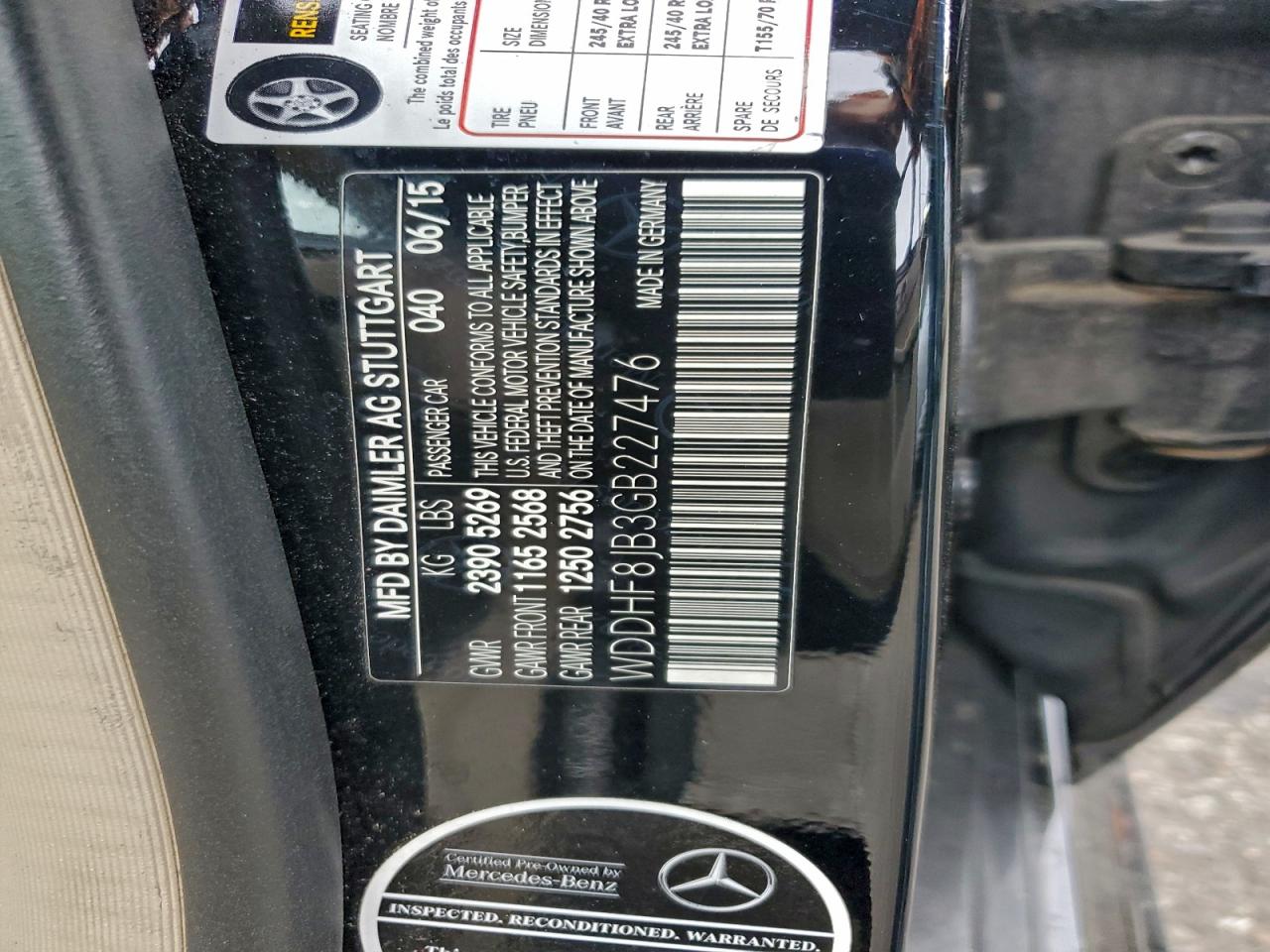 2016 MERCEDES-BENZ E 350 4MATIC photo 13