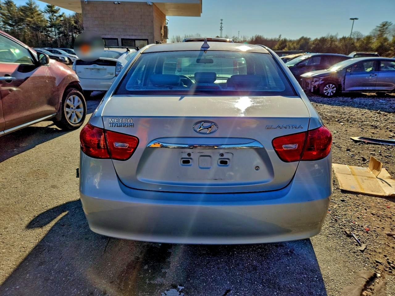 2010 HYUNDAI ELANTRA BLUE photo 16