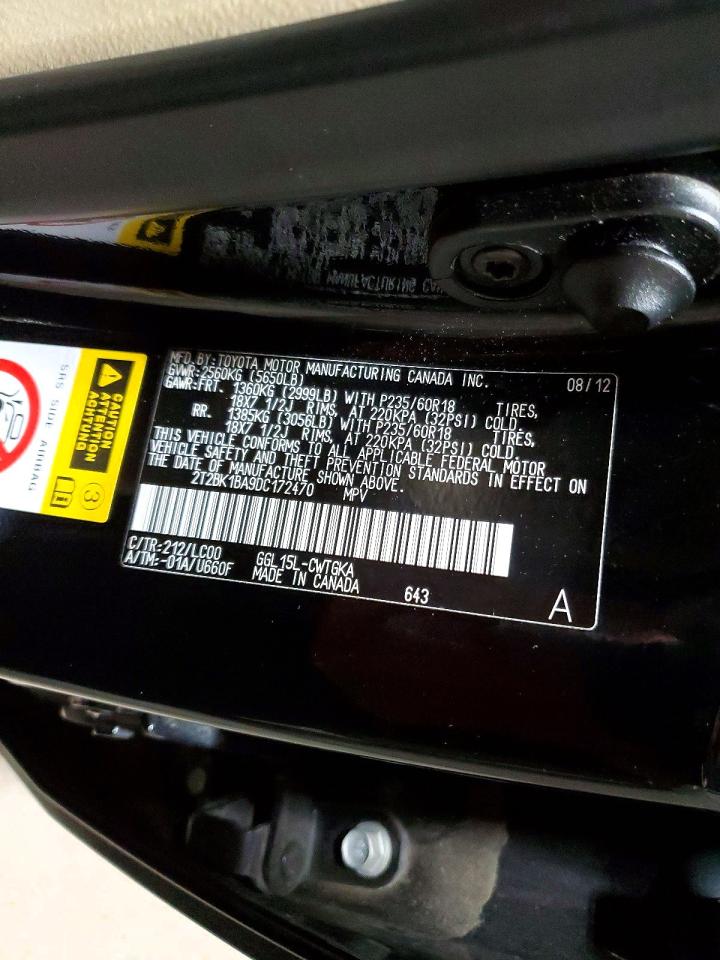 2013 LEXUS RX 350 BASE photo 25
