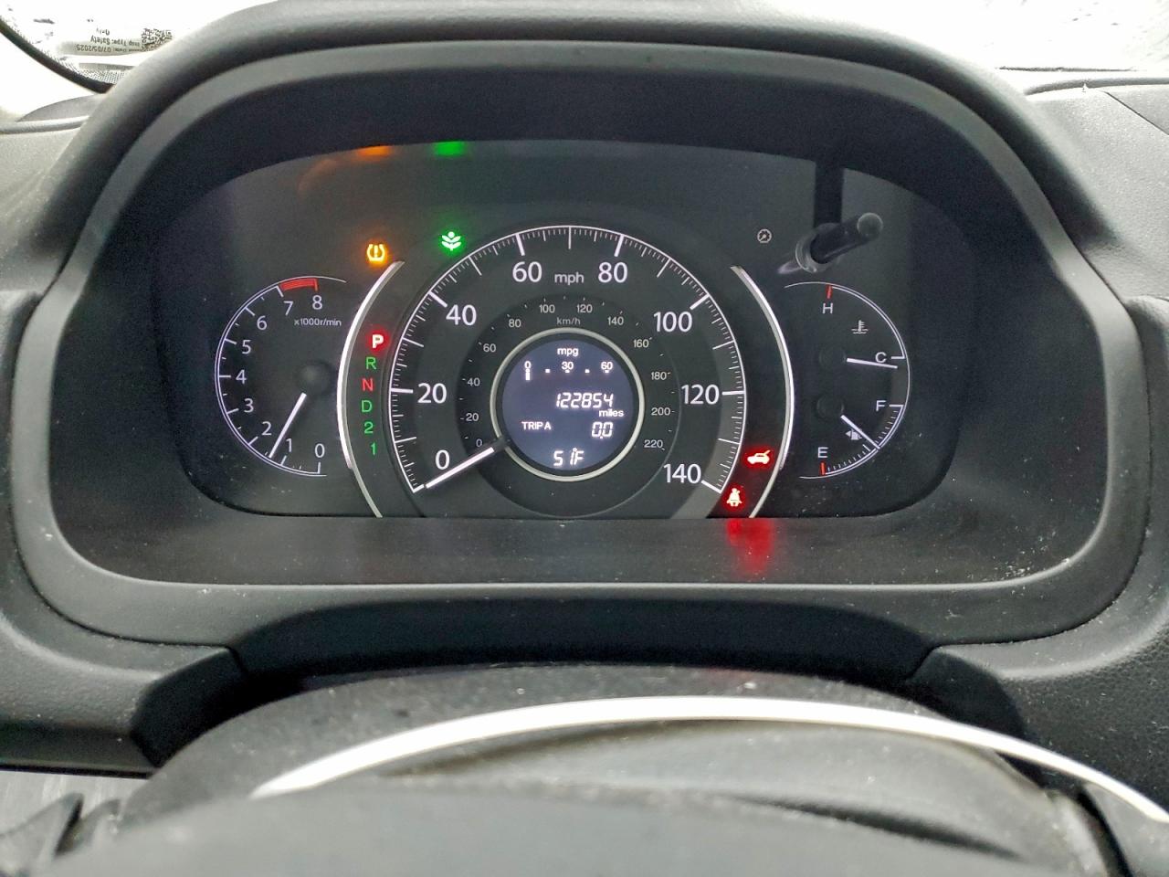 2013 HONDA CR-V EXL photo 9