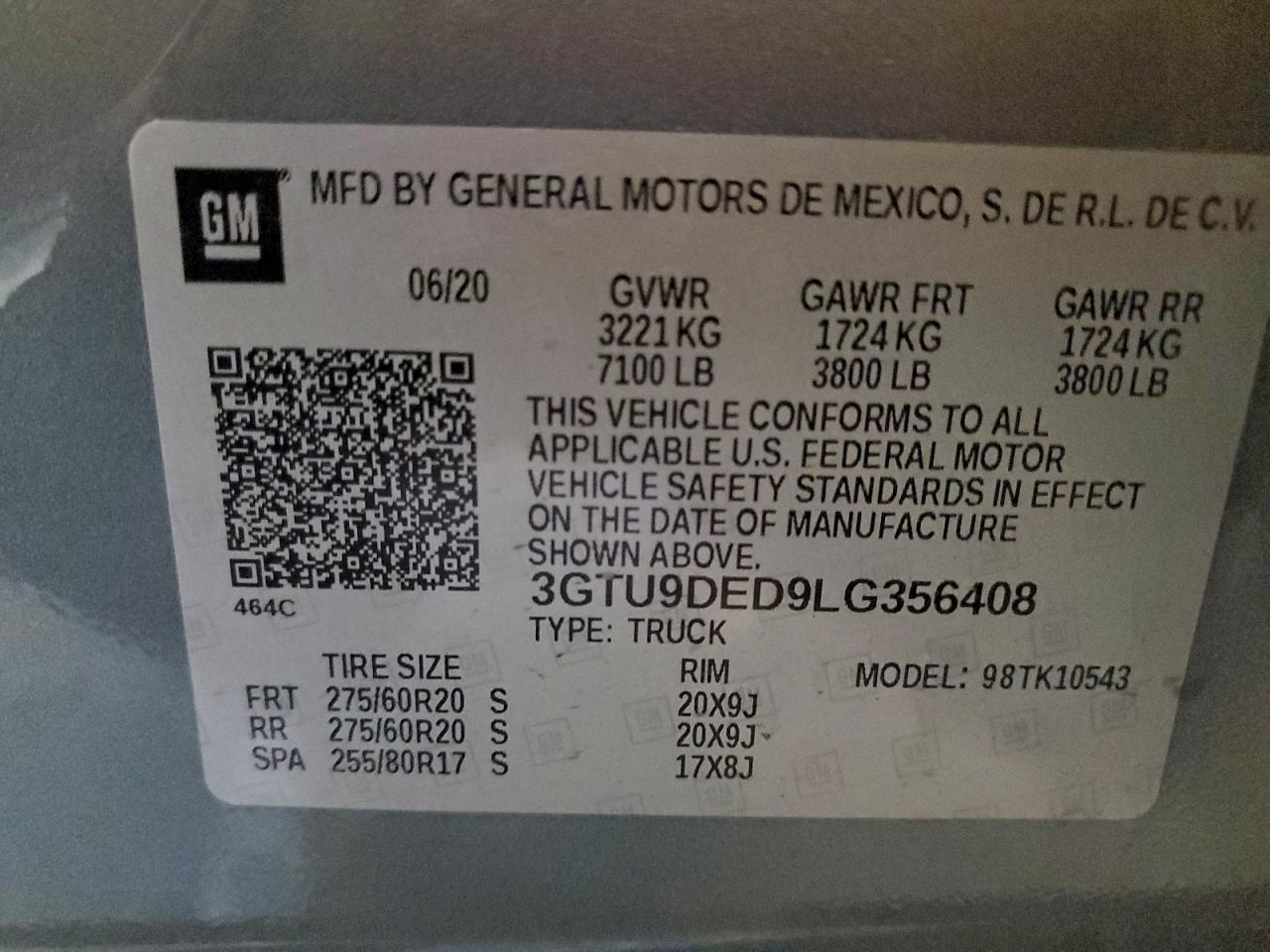 2020 GMC SIERRA K1500 SLT photo 34
