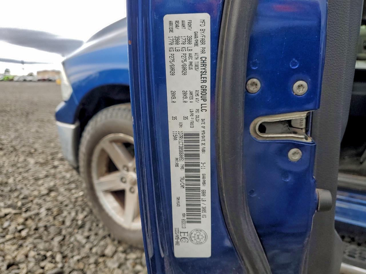 2011 DODGE RAM 1500 photo 12