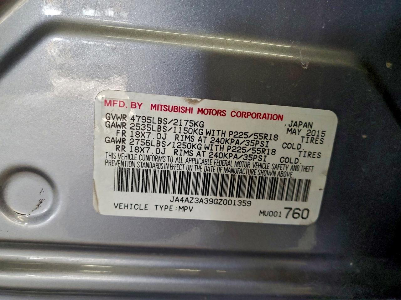 2016 MITSUBISHI OUTLANDER SE photo 13