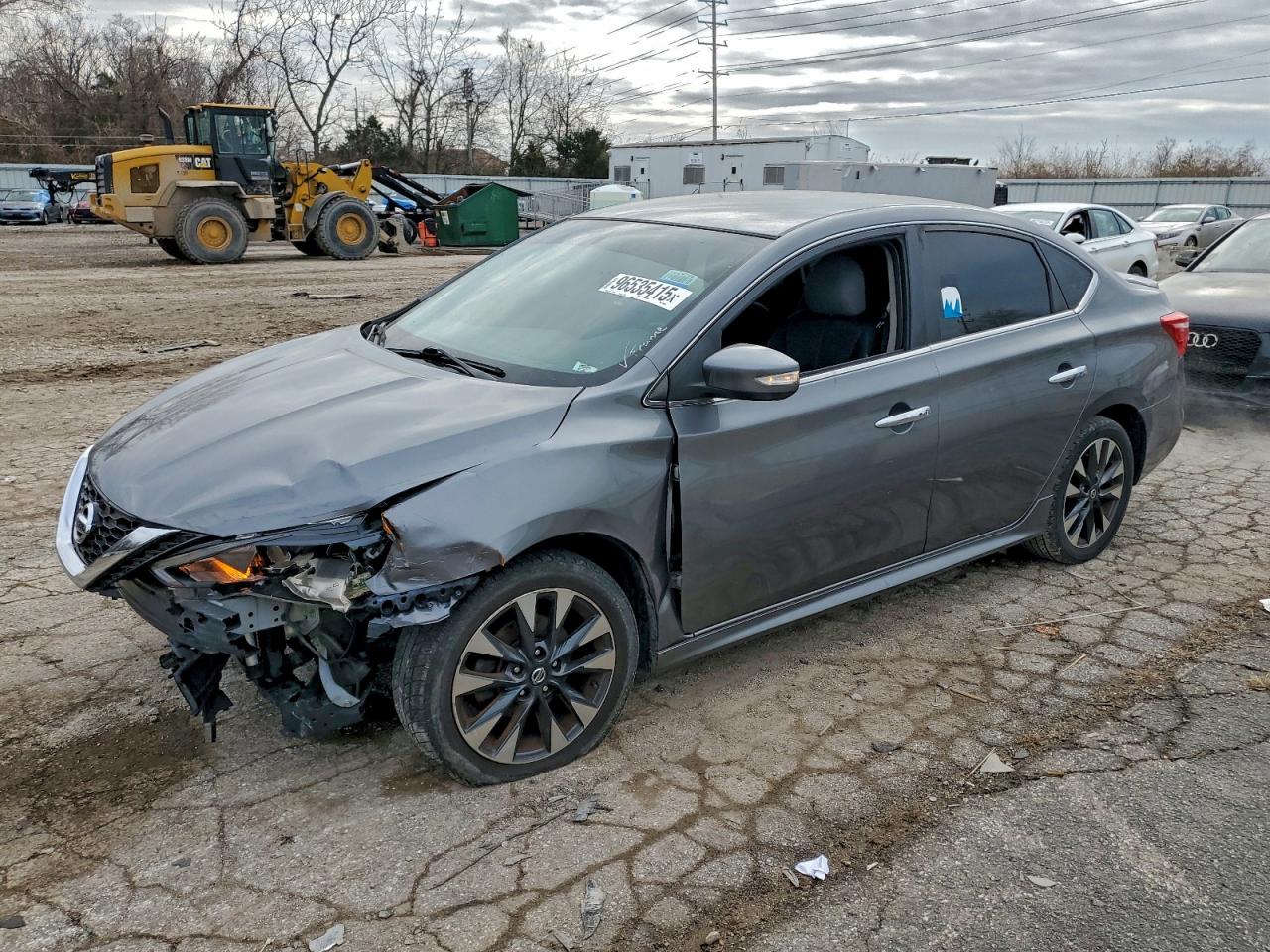 2019 NISSAN SENTRA S — FRONT END damage — photo 1