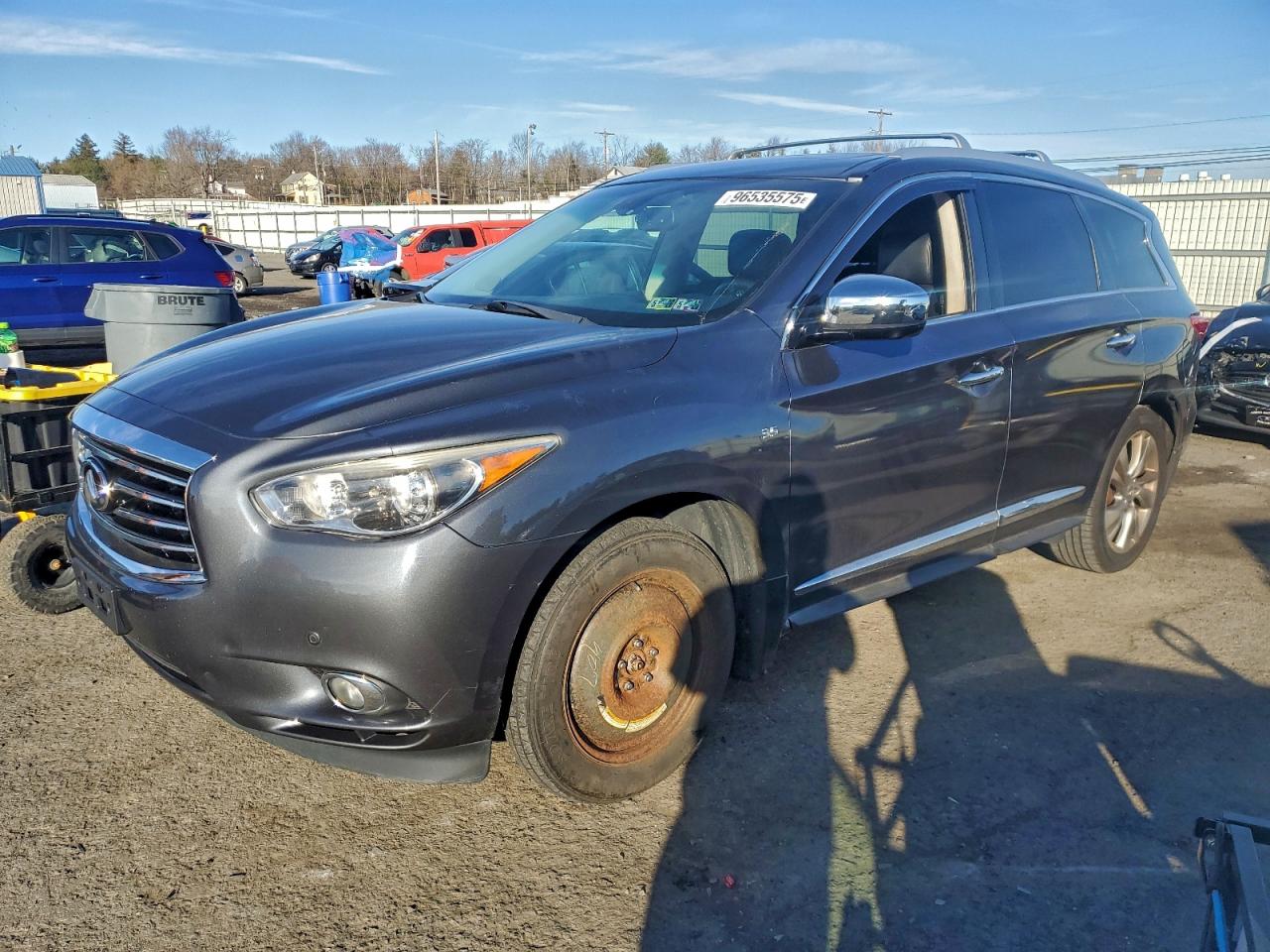 2014 INFINITI QX60 — FRONT END damage — photo 1