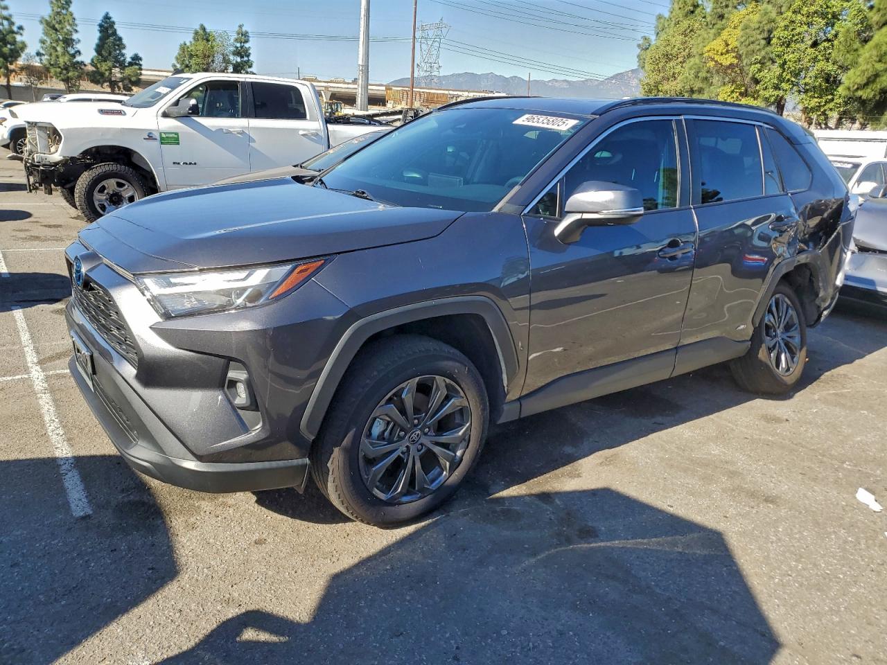 2022 TOYOTA RAV4 XLE PREMIUM — REAR END damage — photo 1