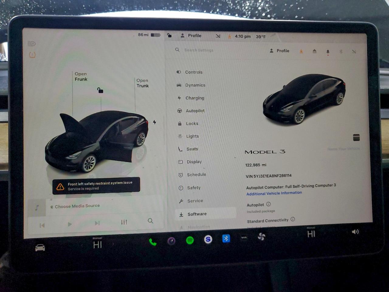 2022 TESLA MODEL 3 photo 17