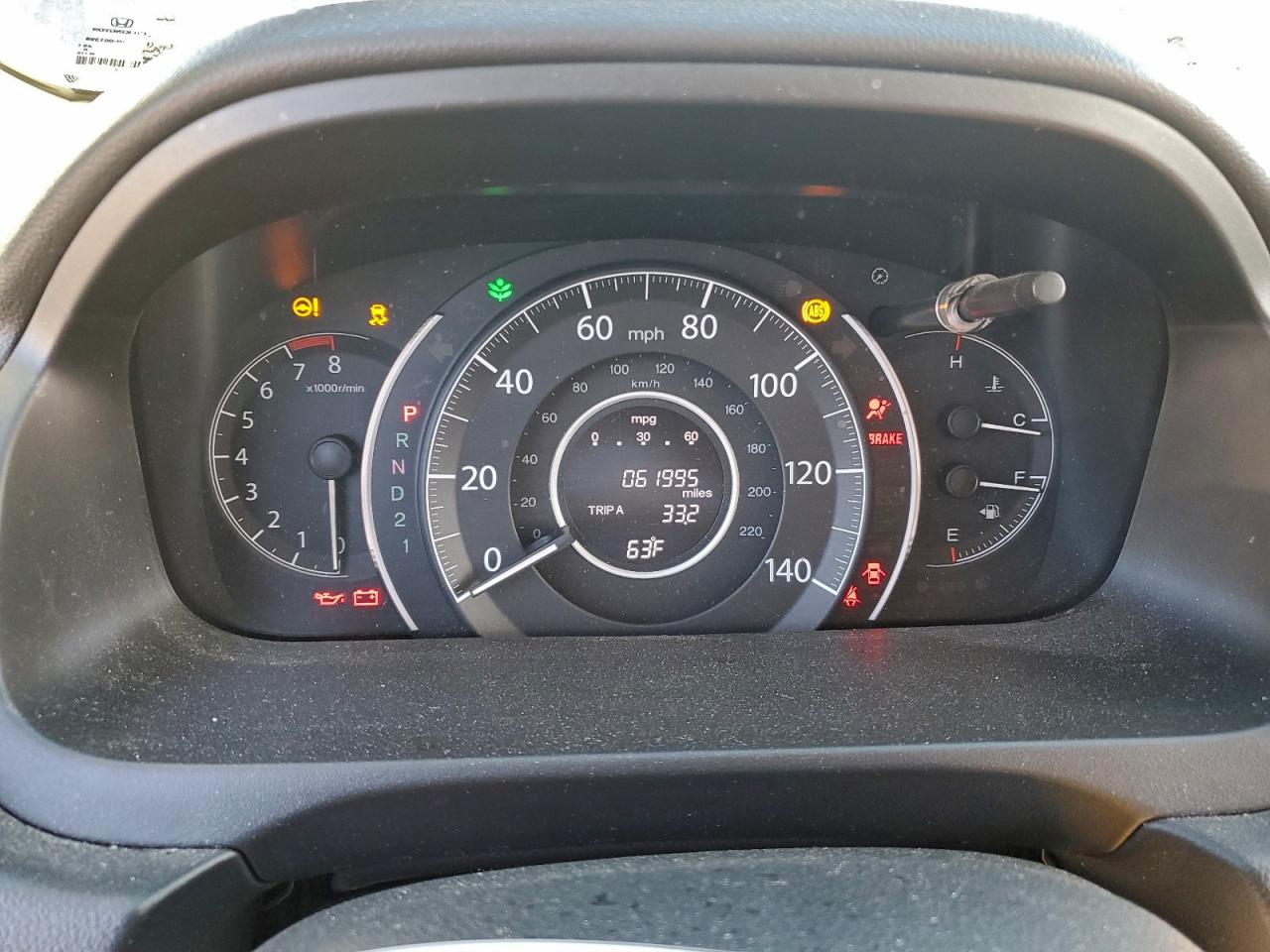 2014 HONDA CR-V EX photo 9