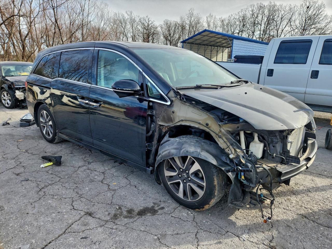 2014 HONDA ODYSSEY TOURING photo 4
