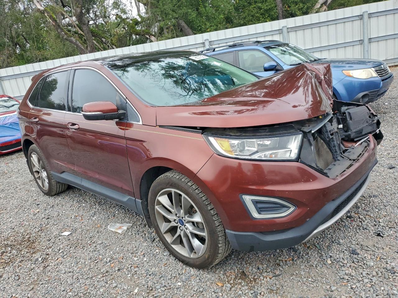 2015 FORD EDGE TITANIUM photo 4