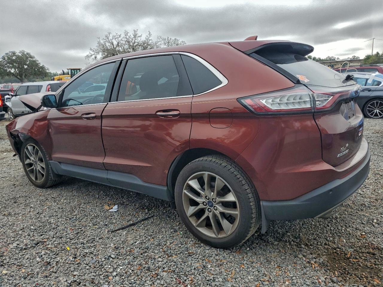 2015 FORD EDGE TITANIUM photo 2