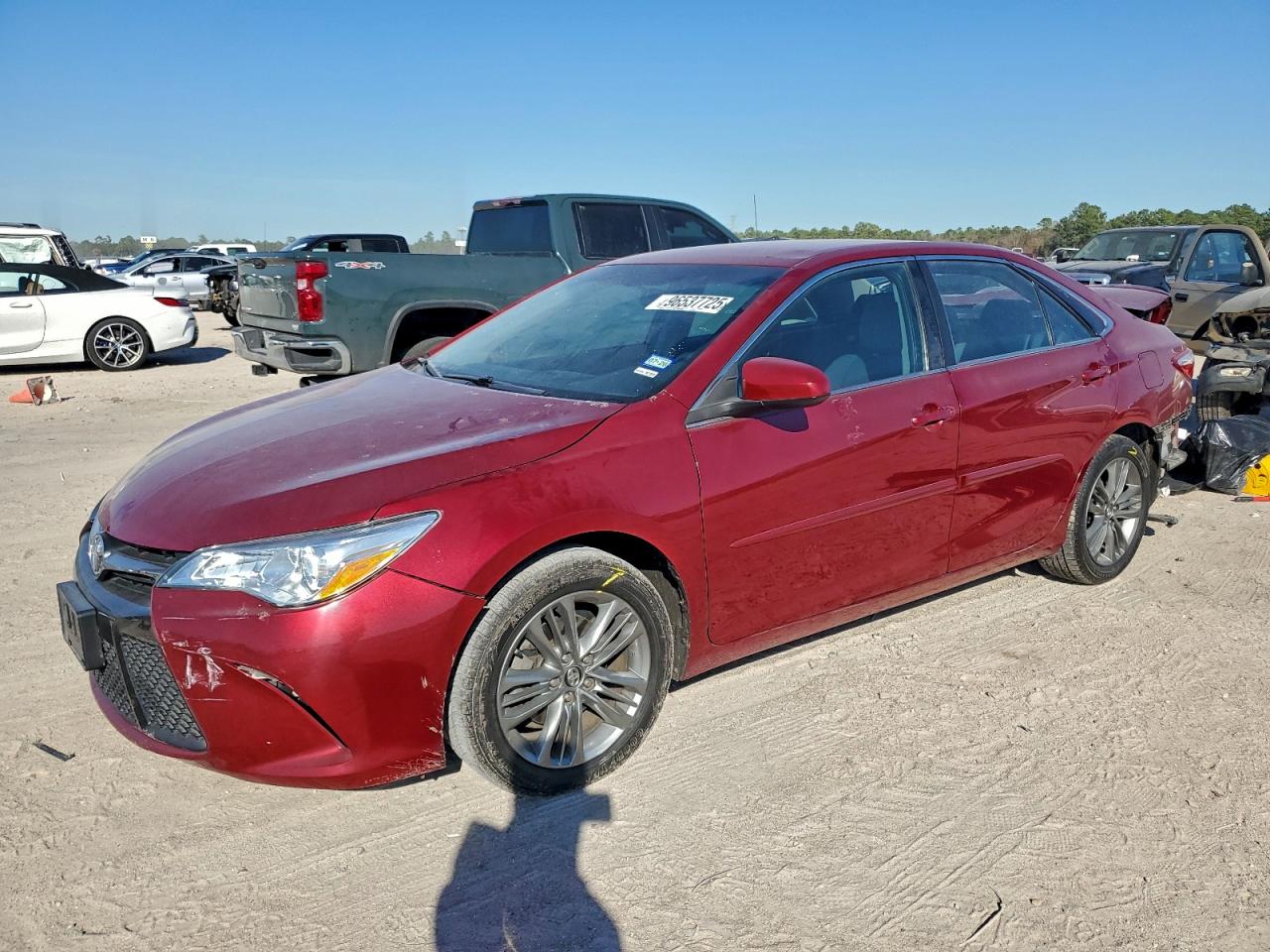 2017 TOYOTA CAMRY LE — REAR END damage — photo 1