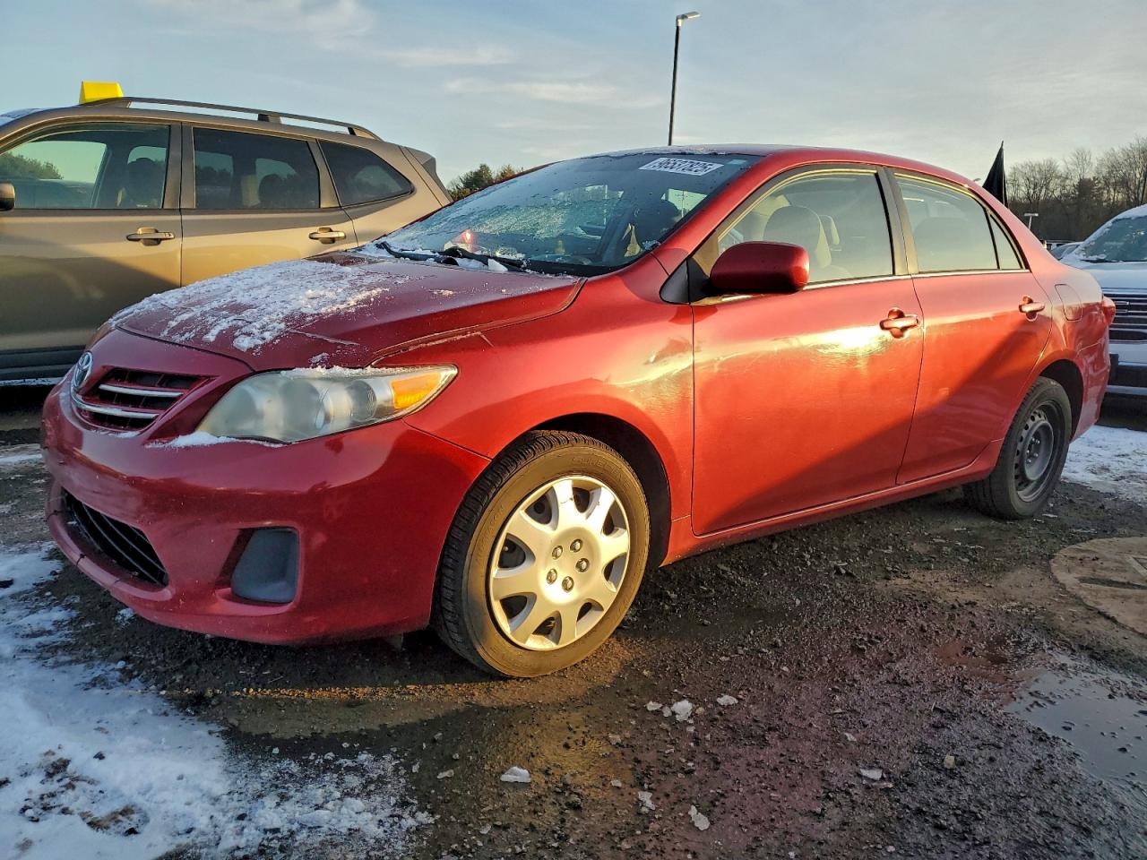 2013 TOYOTA COROLLA BASE — FRONT END damage — photo 1