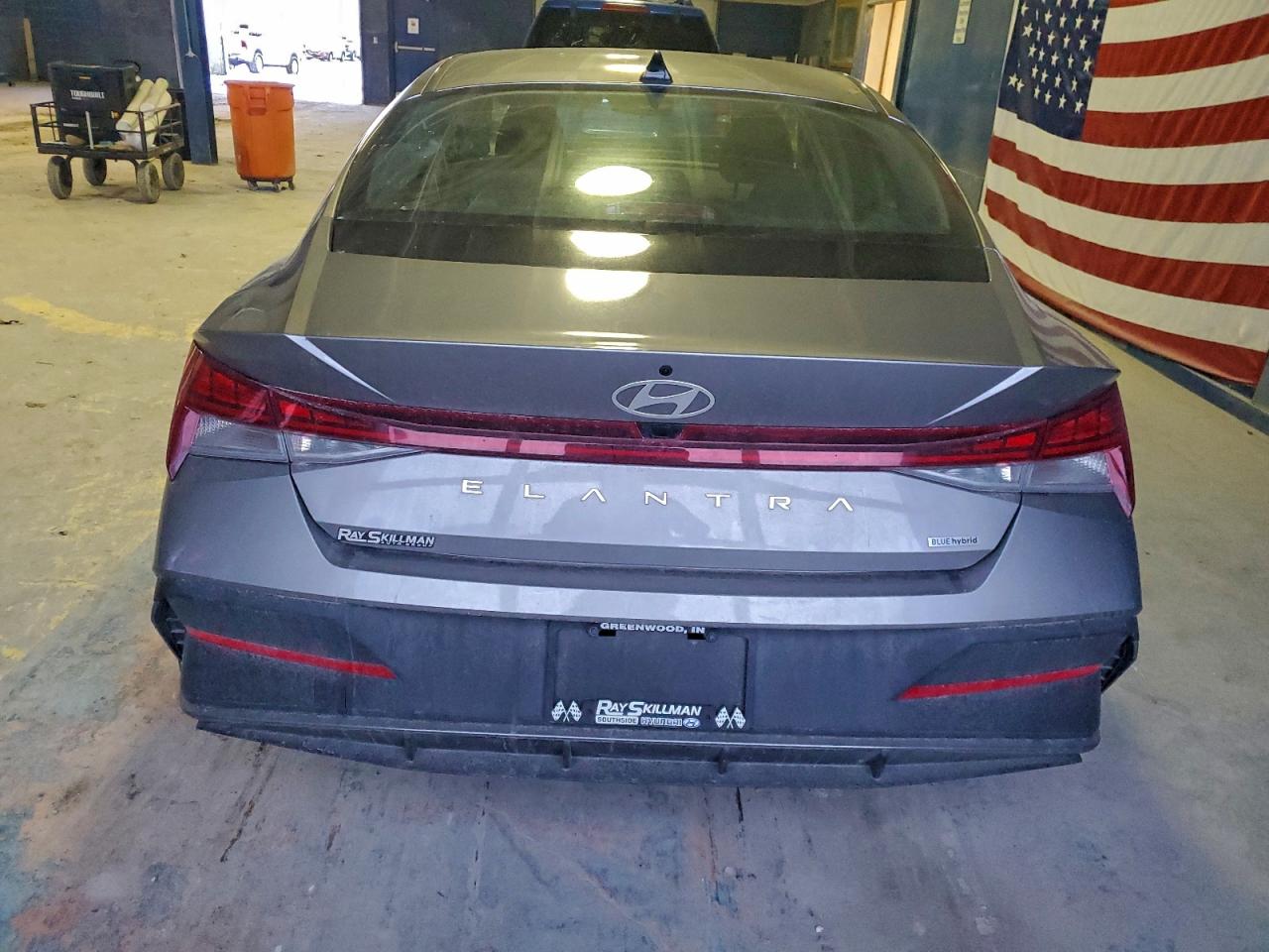 2024 HYUNDAI ELANTRA BLUE photo 11