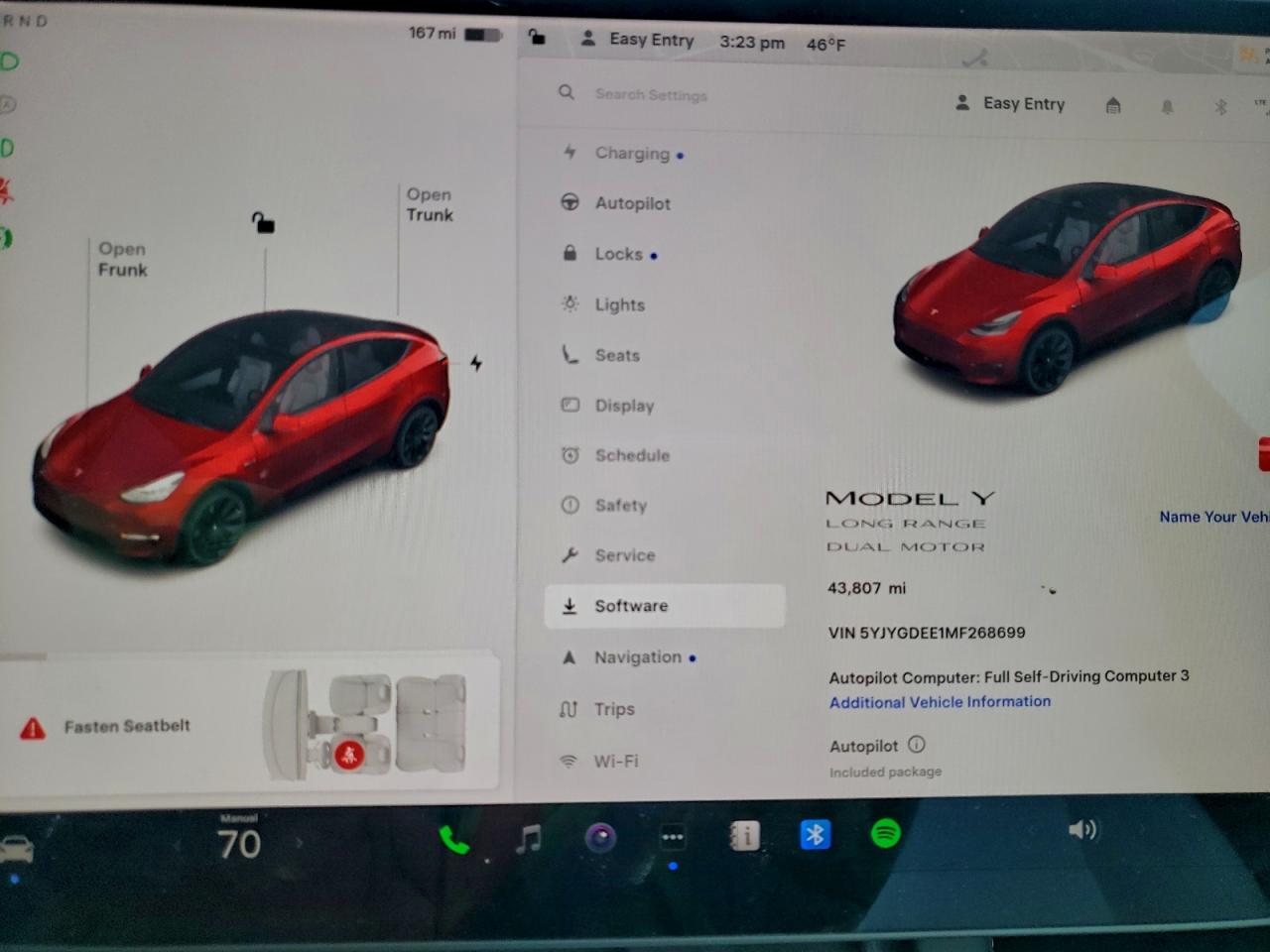 2021 TESLA MODEL Y photo 9