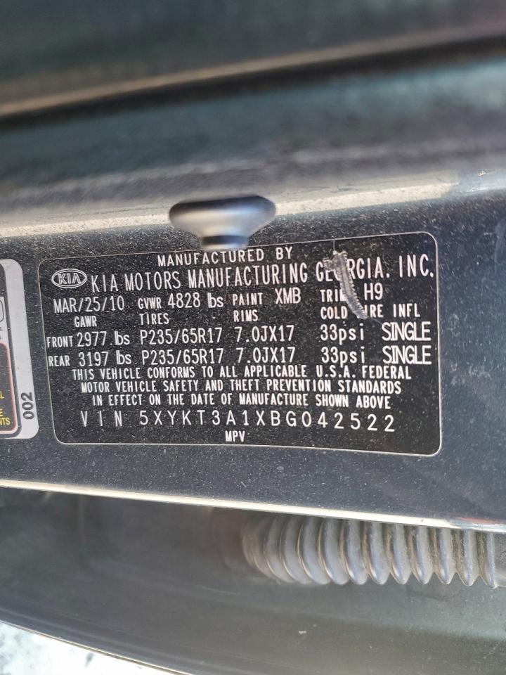 2011 KIA SORENTO BASE photo 27