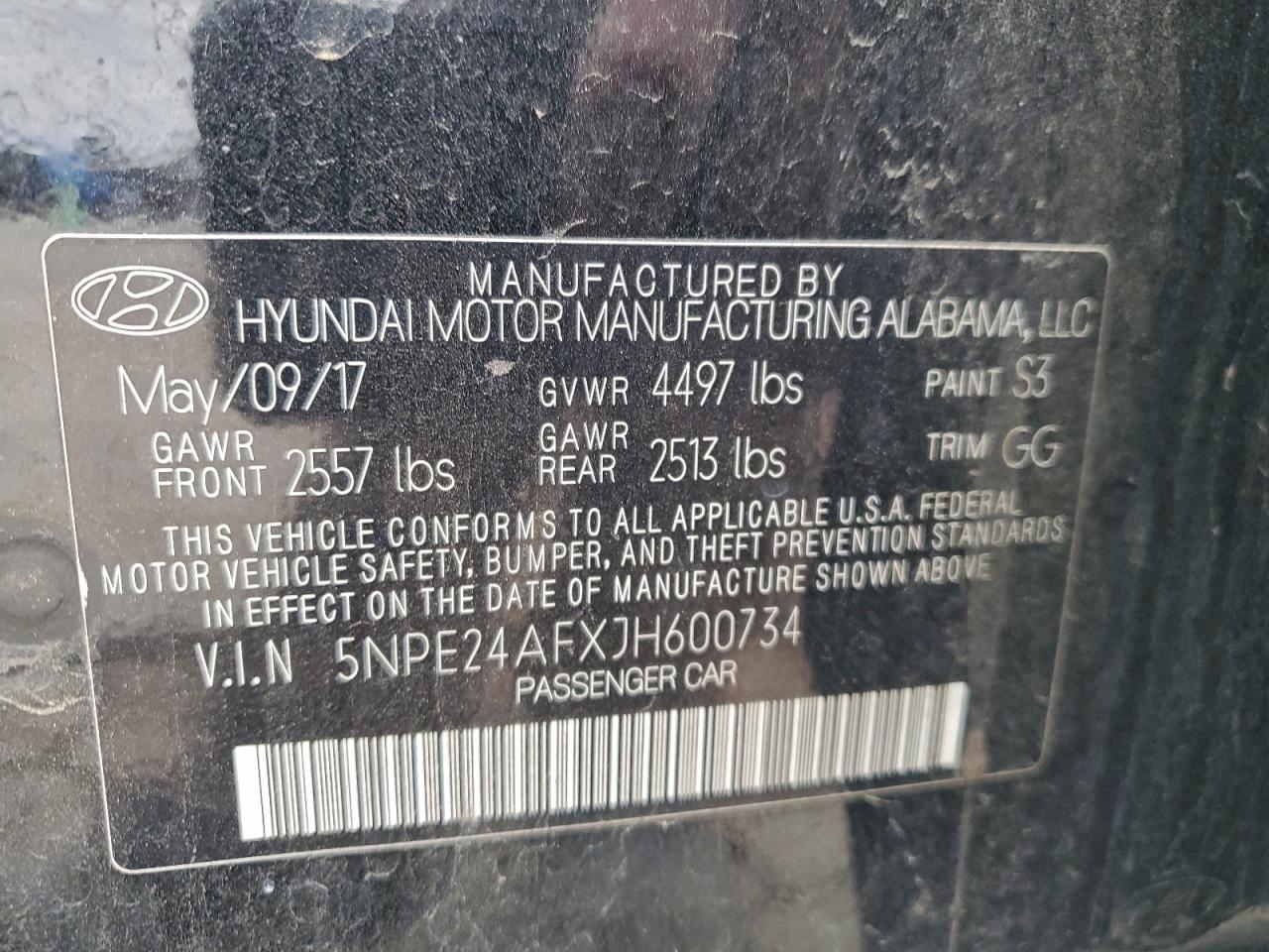 2018 HYUNDAI SONATA SE photo 12