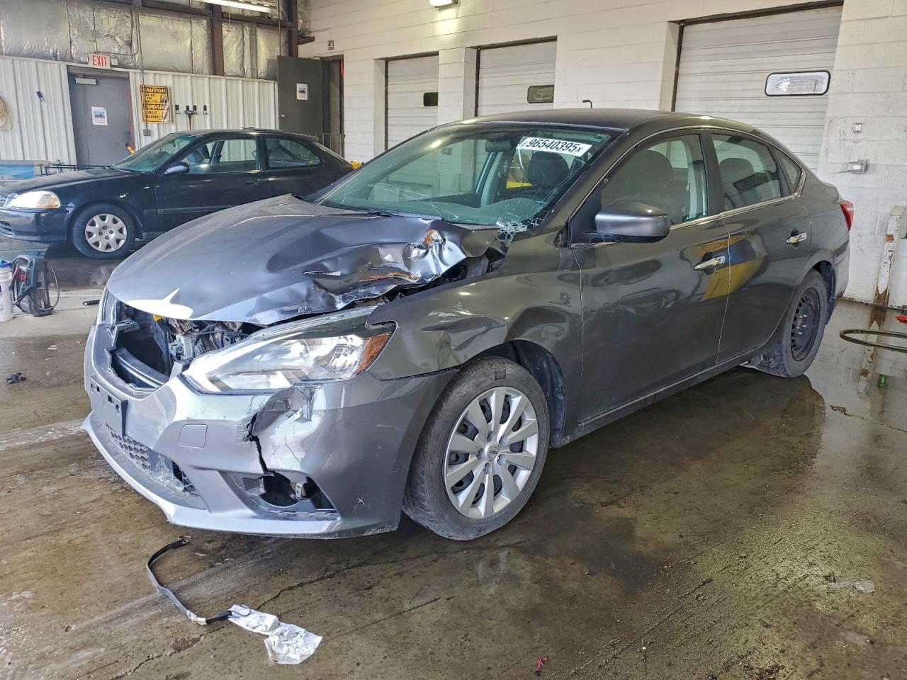 2019 NISSAN SENTRA S — FRONT END damage — photo 1