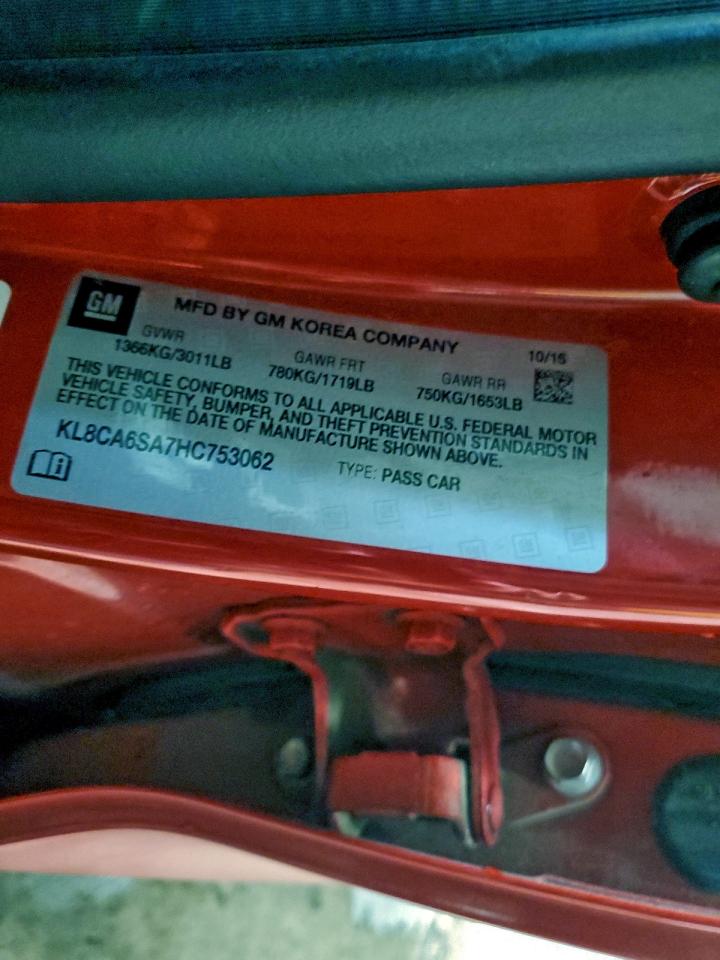 2017 CHEVROLET SPARK LS photo 12