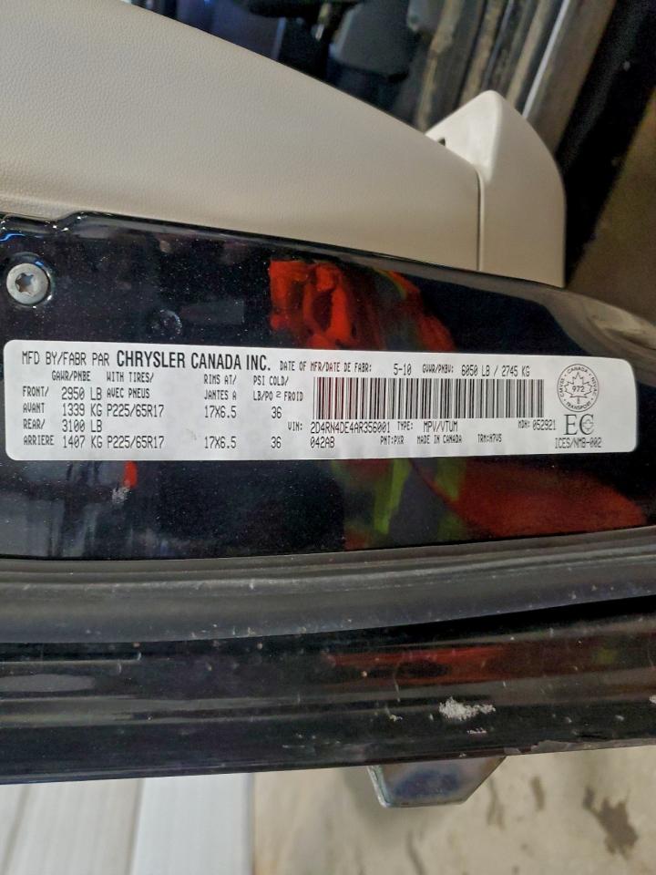 2010 DODGE GRAND CARAVAN SE photo 13