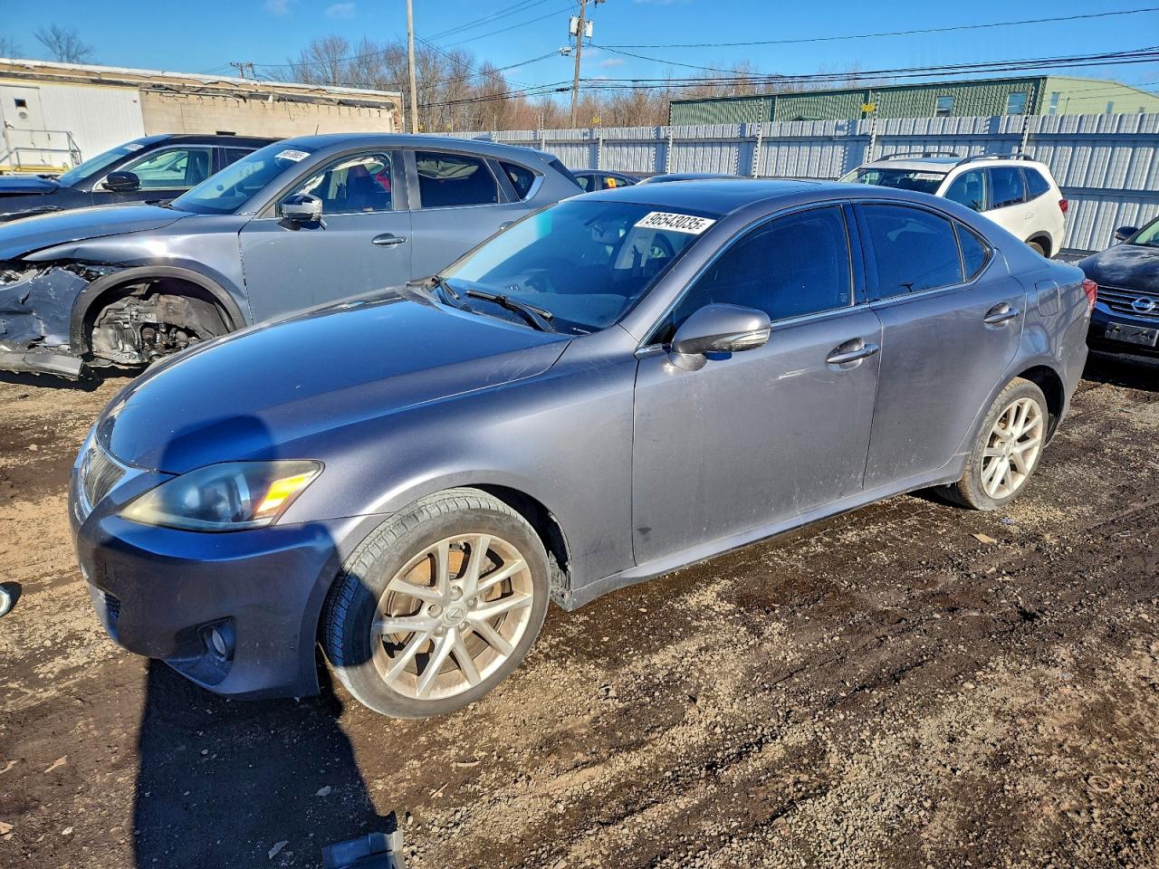 2012 LEXUS IS 250 — REAR END damage — photo 1