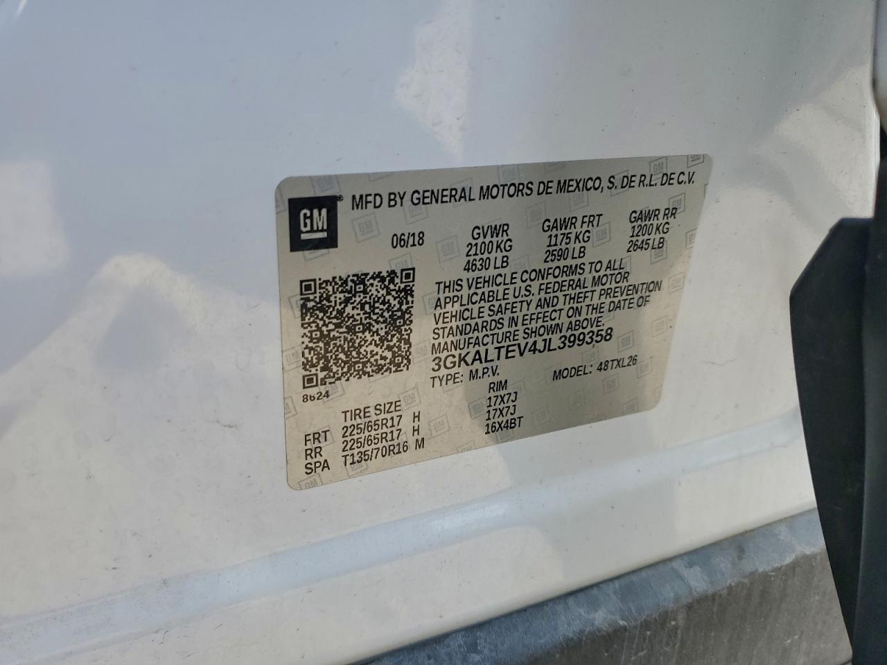 2018 GMC TERRAIN SLE photo 23