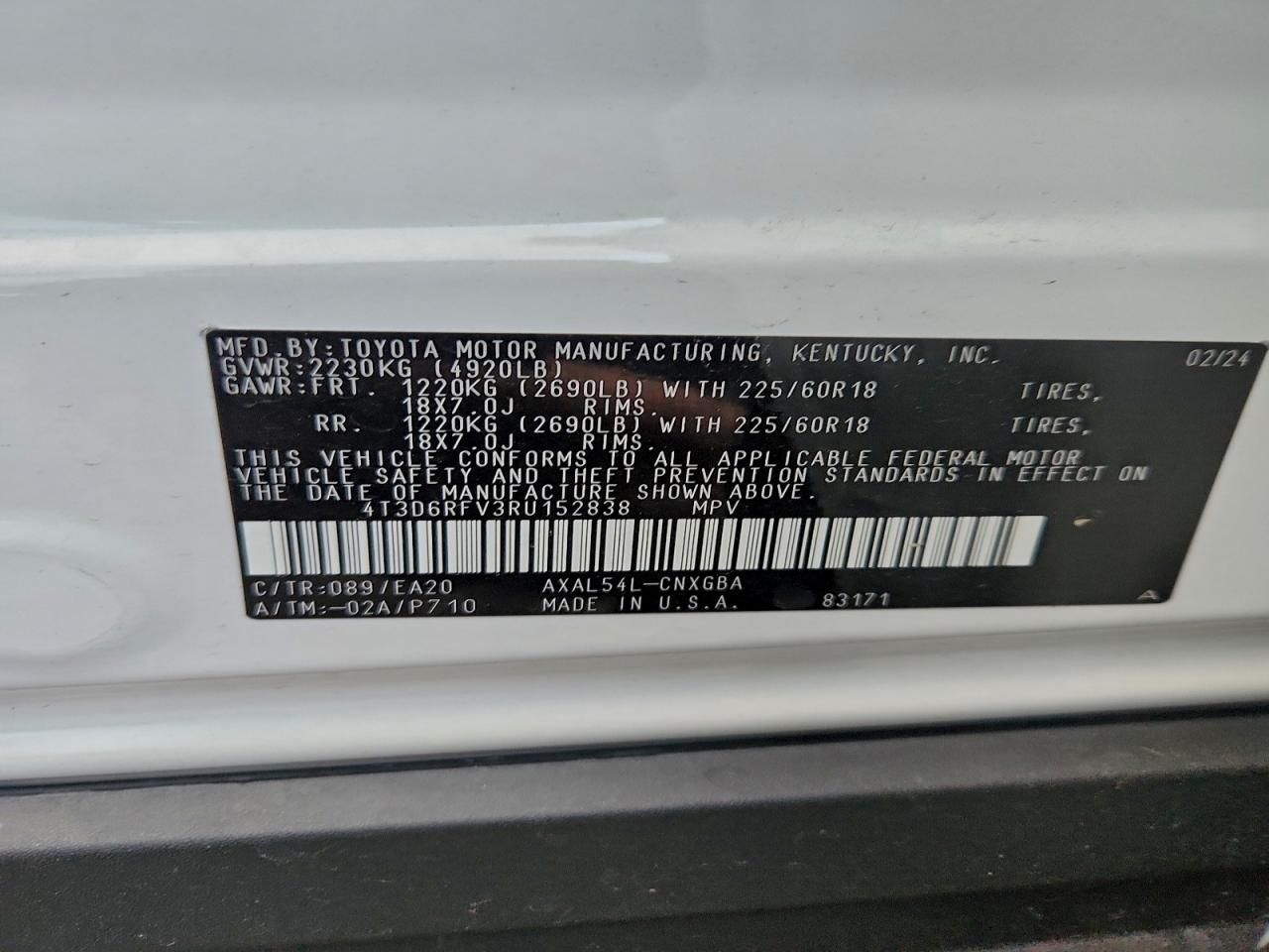 2024 TOYOTA RAV4 LIMITED photo 13