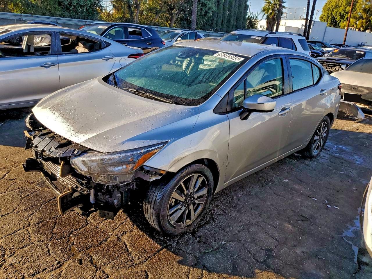 2025 NISSAN VERSA SV — FRONT END damage — photo 1