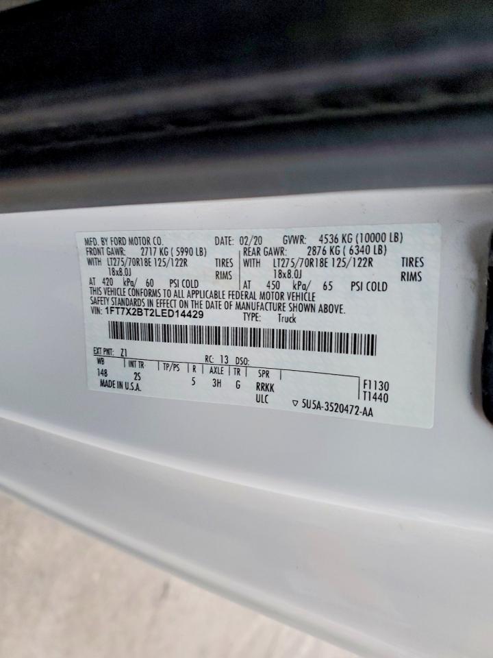 2020 FORD F250 SUPER DUTY photo 12