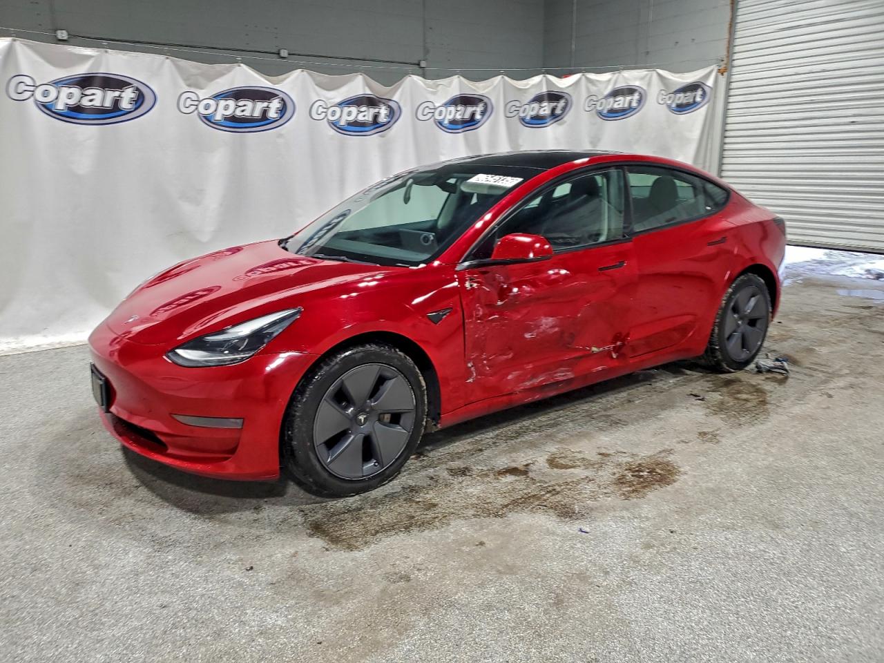 2022 TESLA MODEL 3 — SIDE damage — photo 1