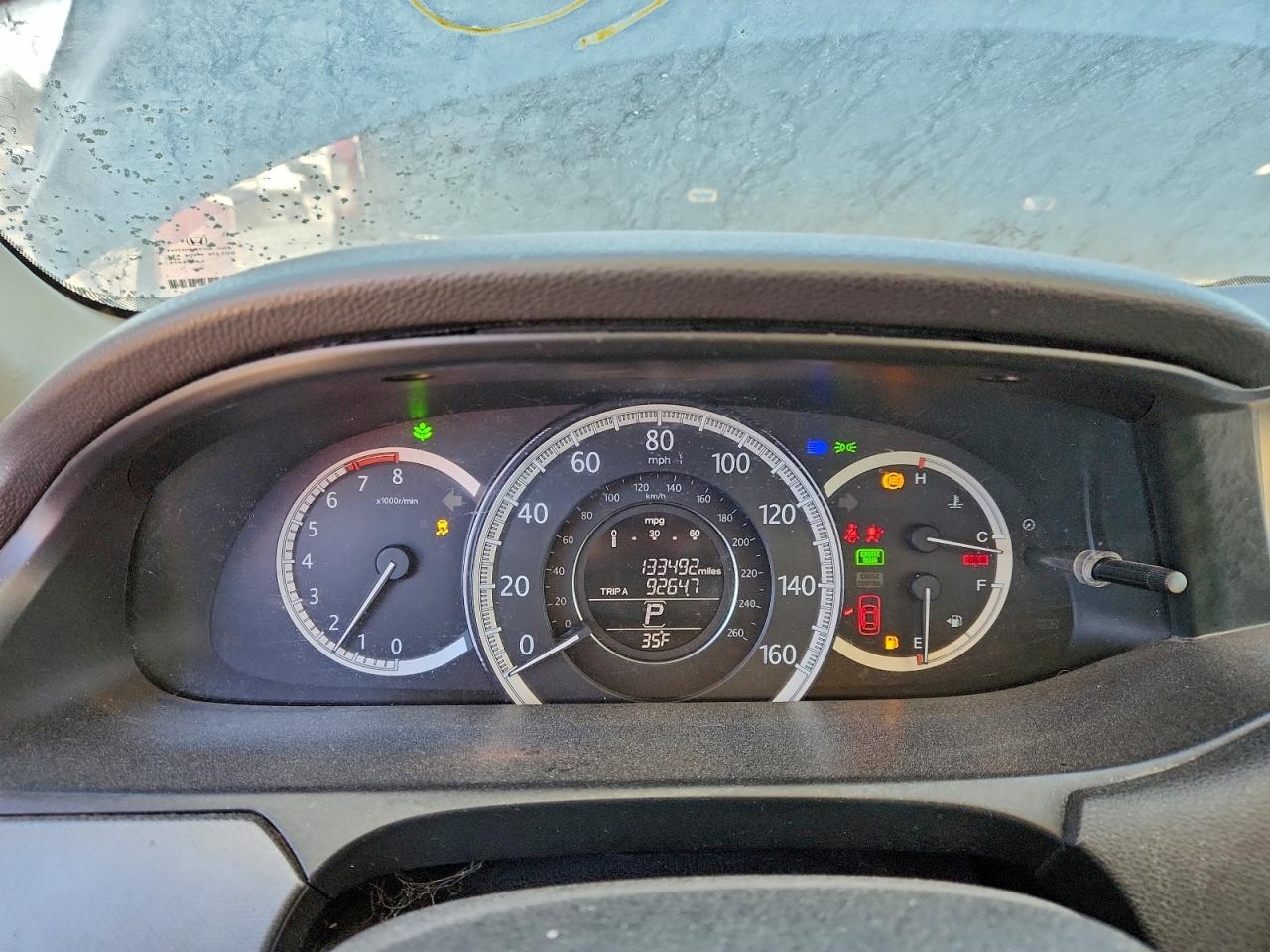 2014 HONDA ACCORD LX photo 9