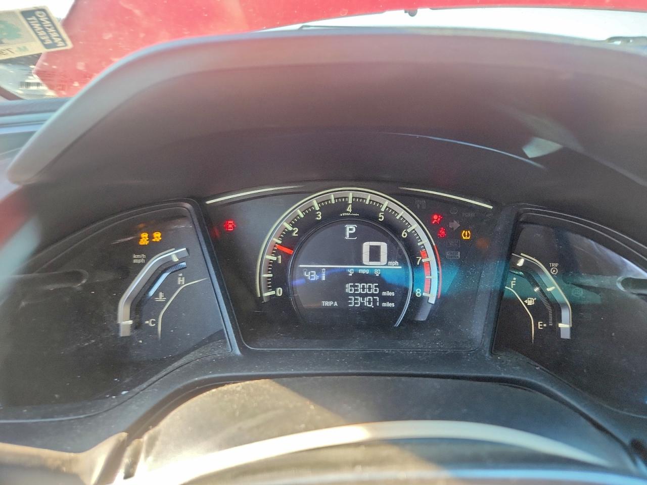 2016 HONDA CIVIC LX photo 9