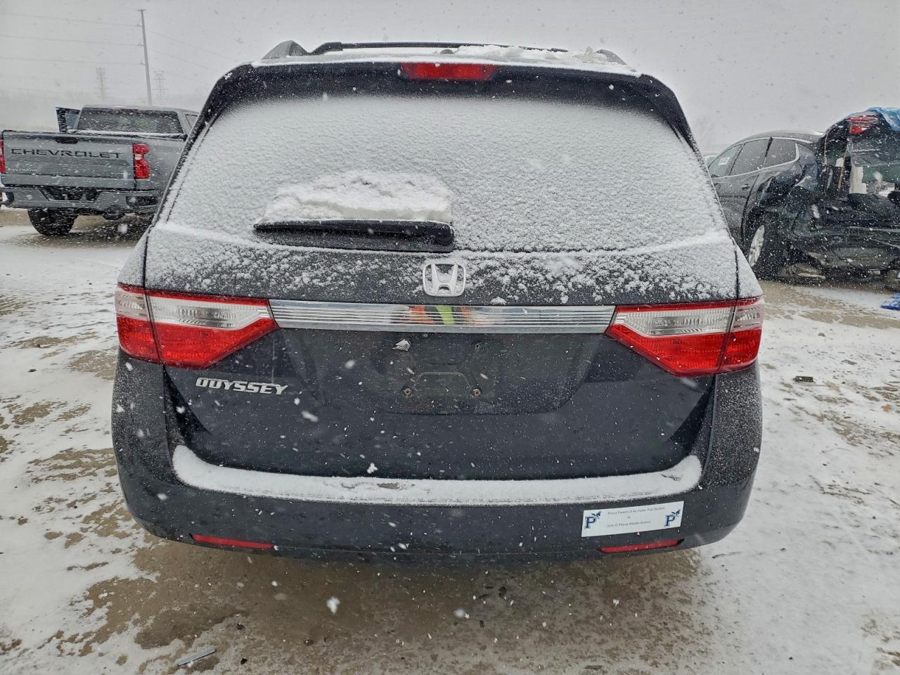 2012 HONDA ODYSSEY EXL photo 6